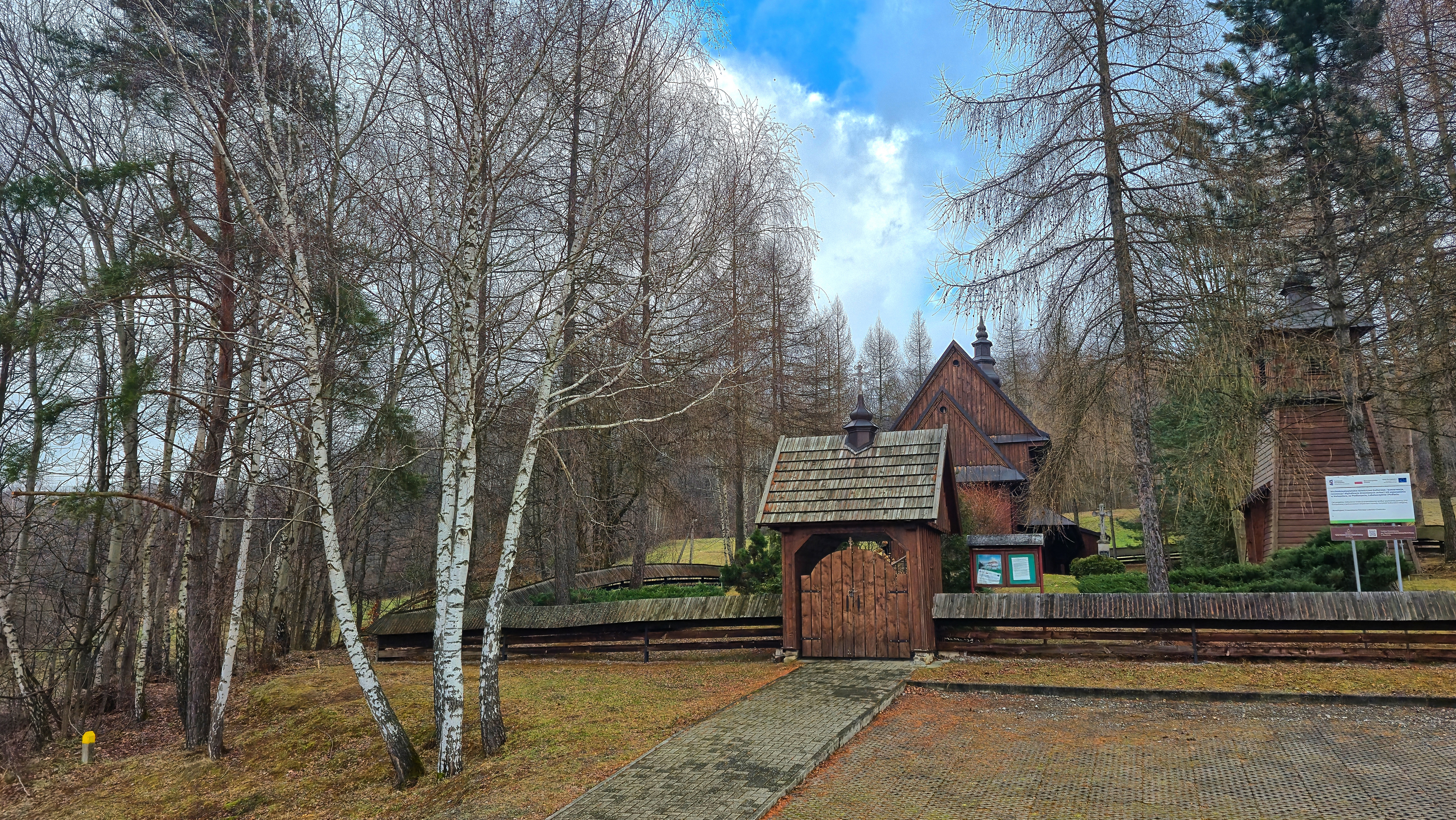The Orthodox church in Rozdziele