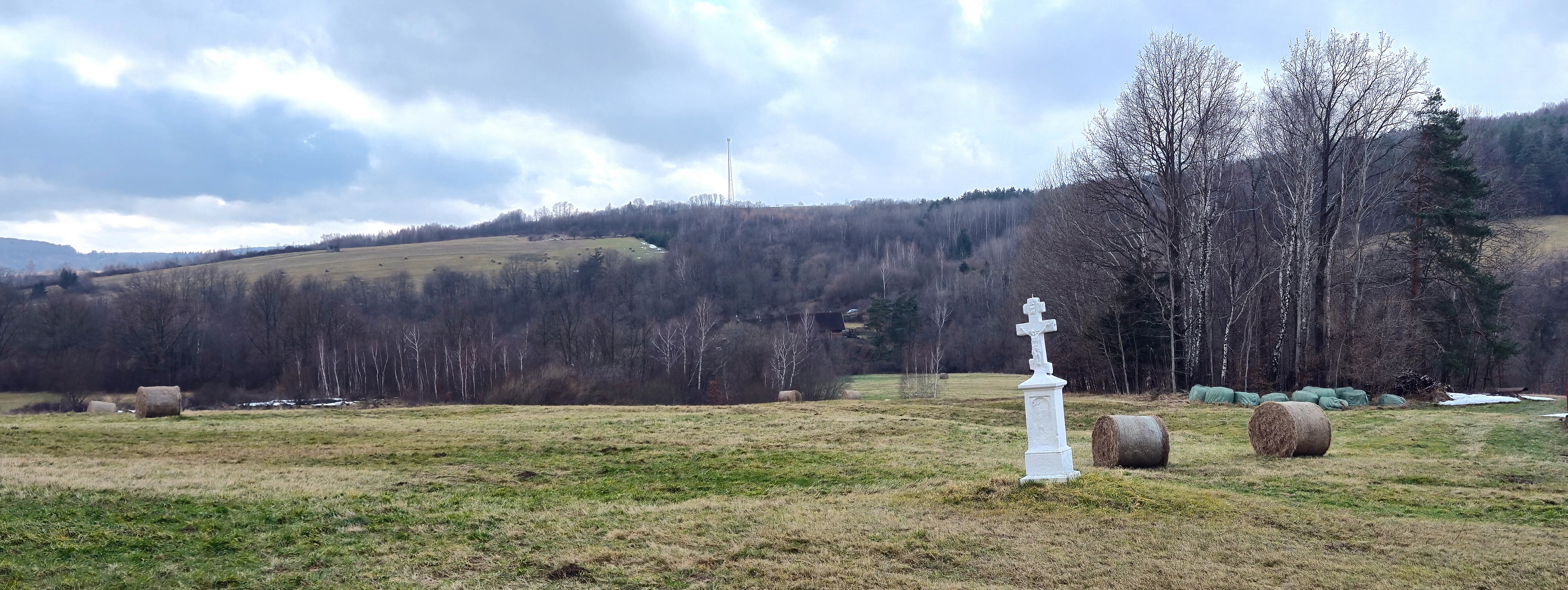 View from the Orthodox church in Rozdziele