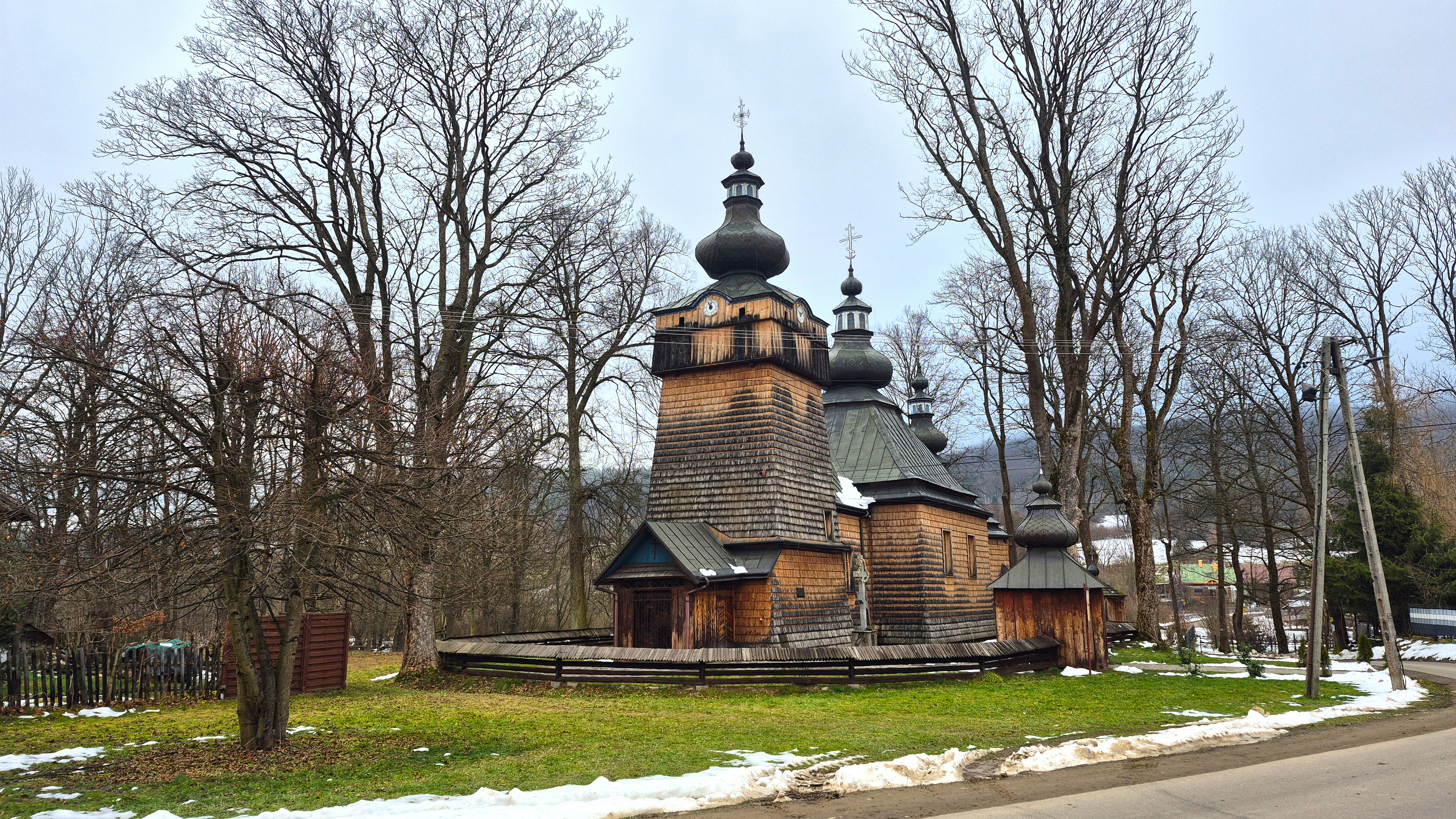 The Orthodox church in Hańczowa
