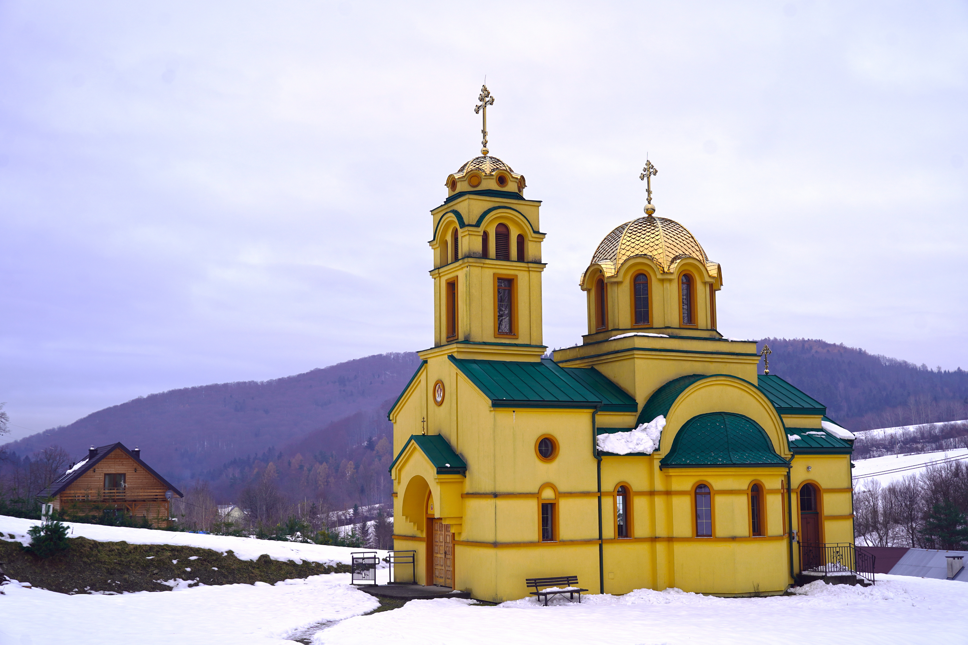The Orthodox church in Bielanka