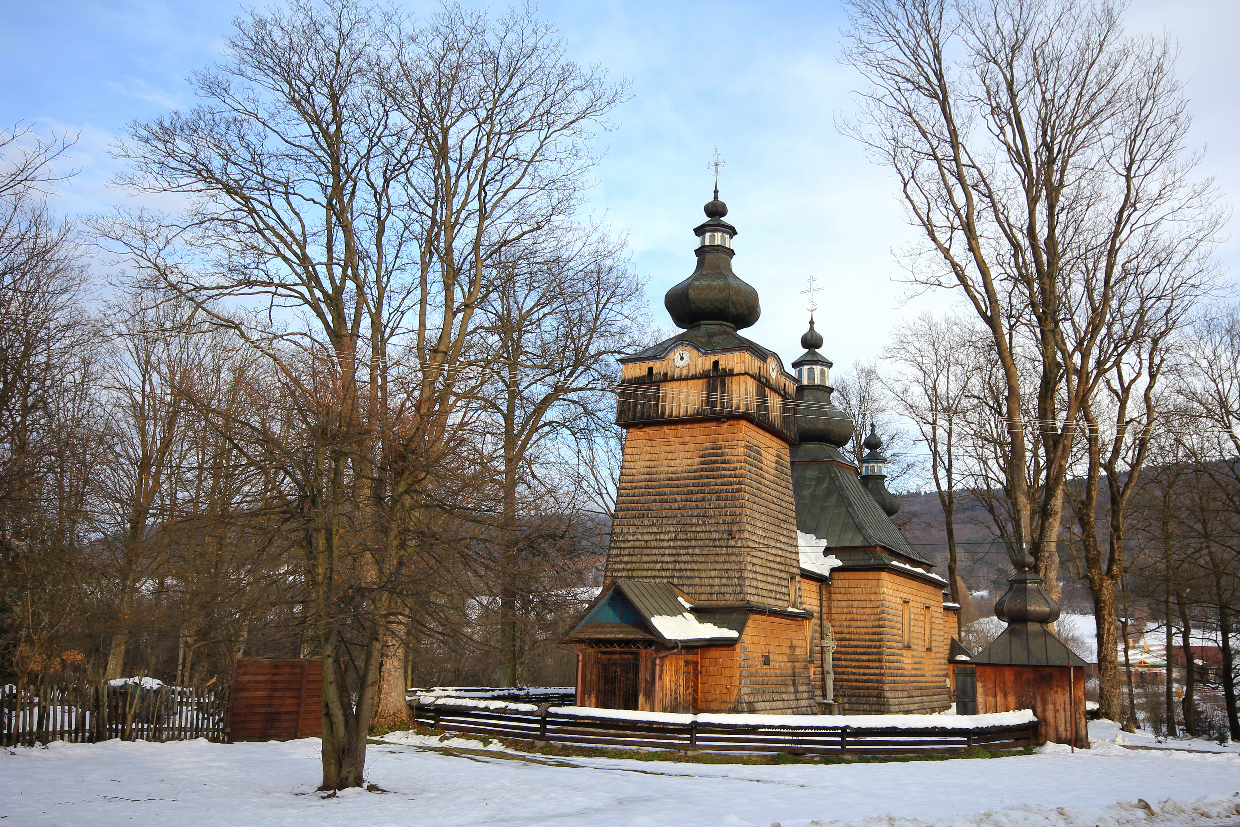 The Orthodox church in Hańczowa