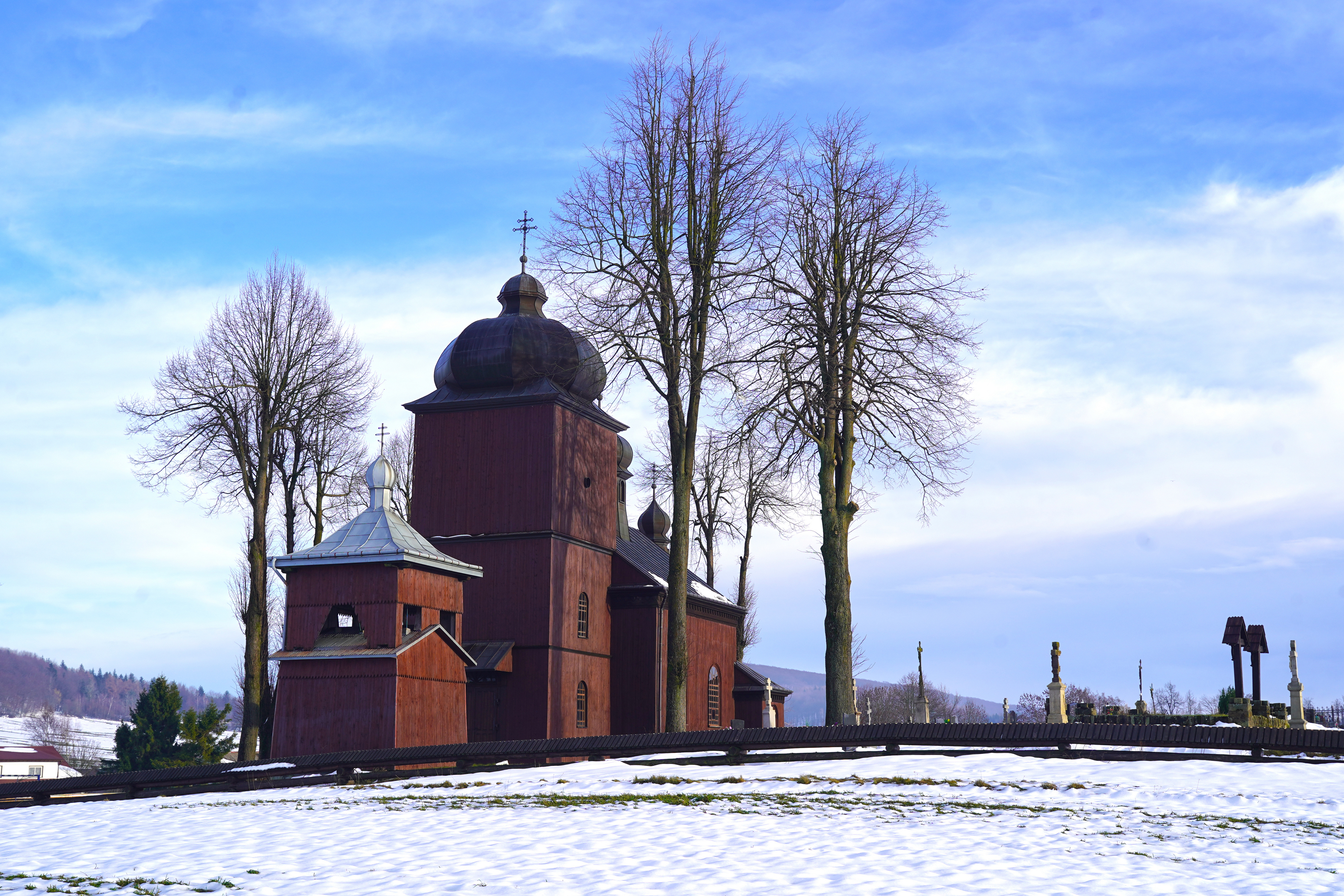 The Orthodox church in Konieczna