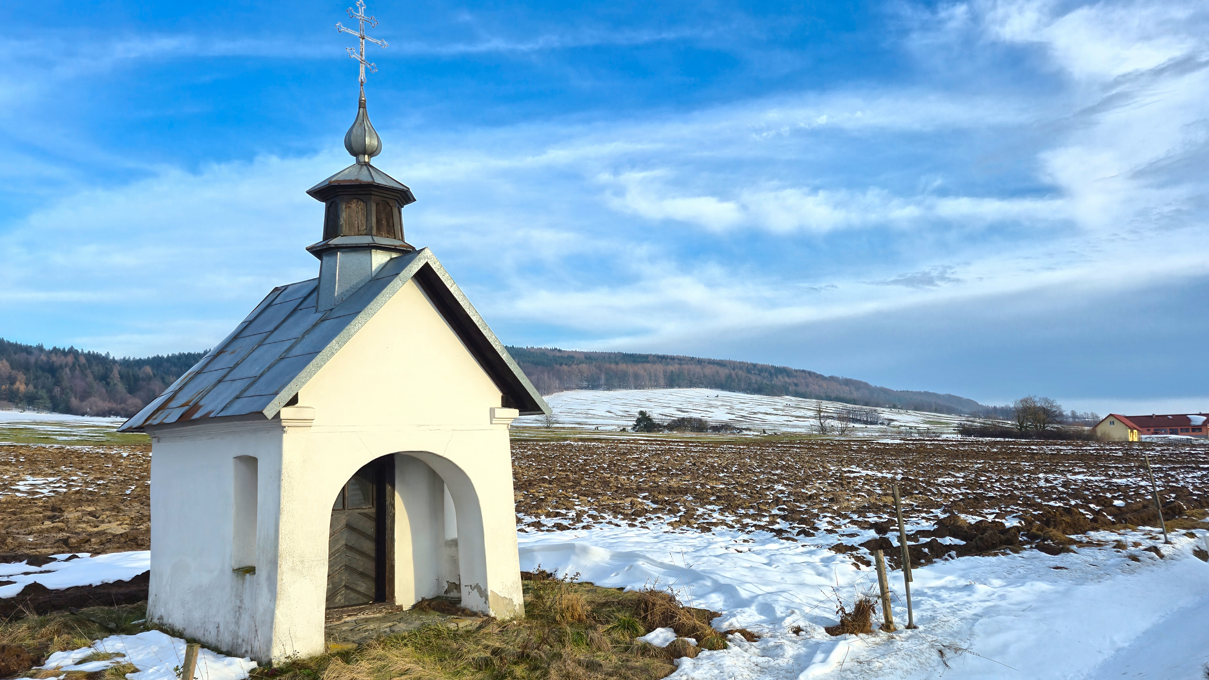 The Orthodox chapel in Konieczna