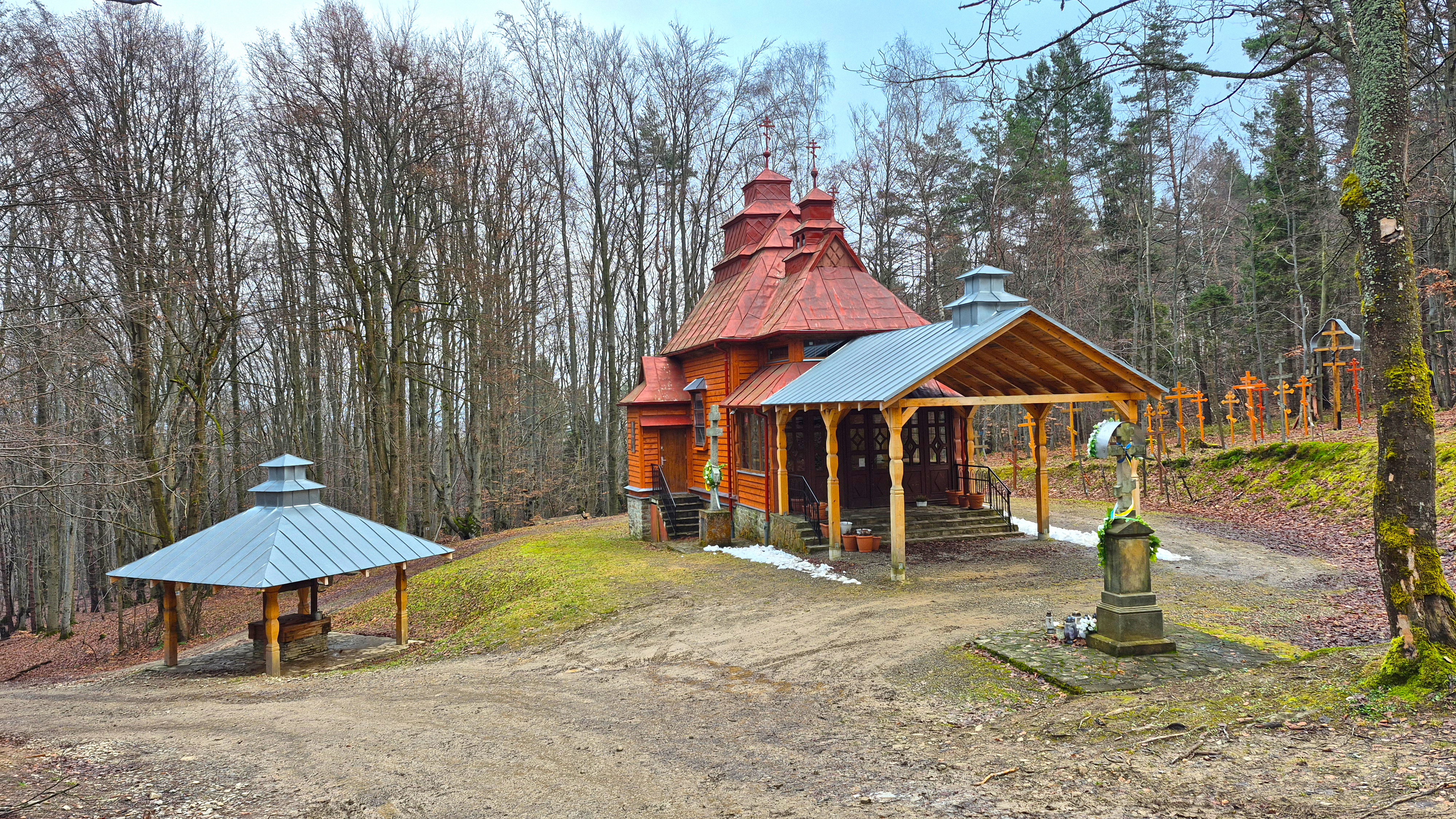 The former Orthodox church on Mountain Jawor