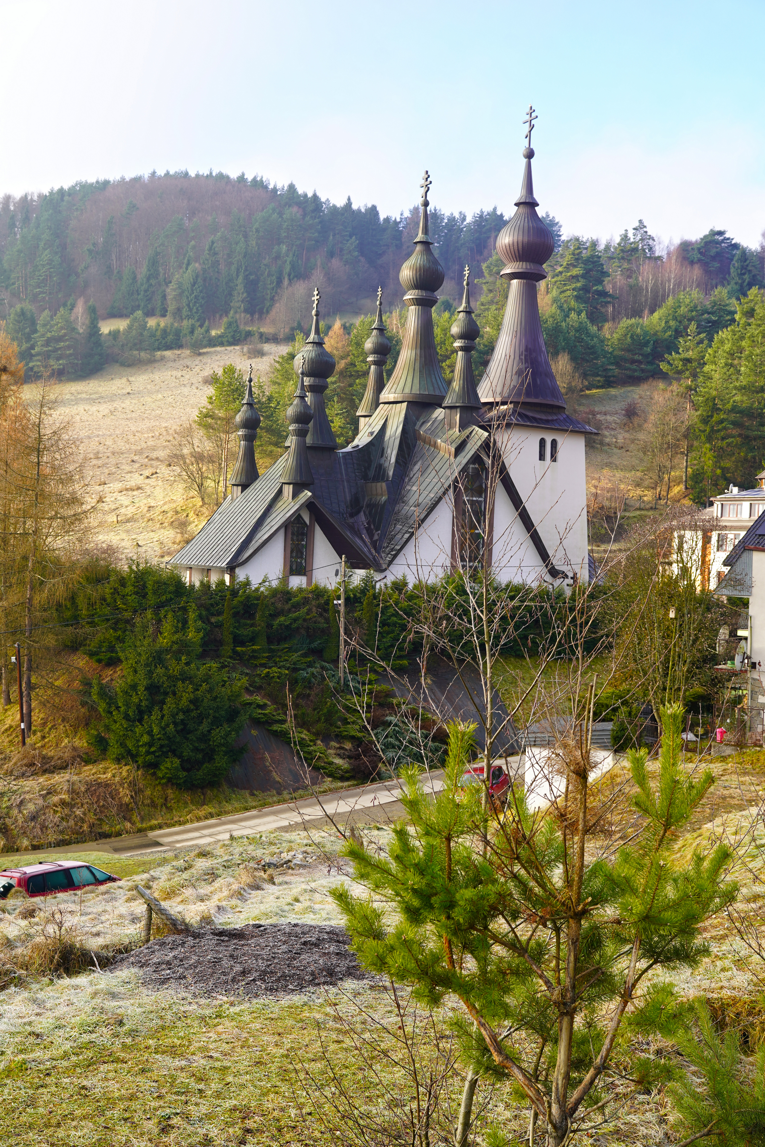 The Orthodox church in Krynica Górska