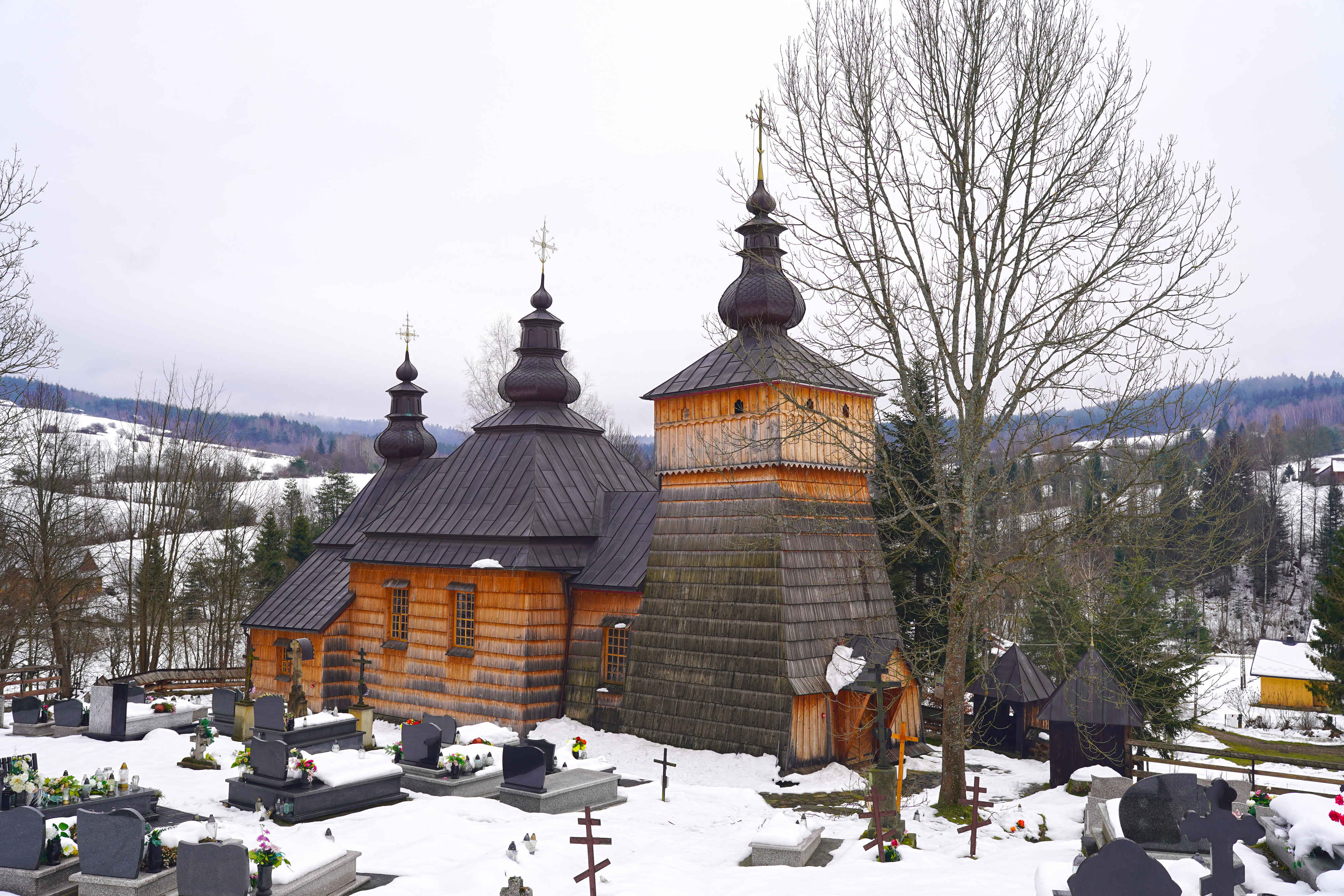 The Orthodox church in Kunkowa