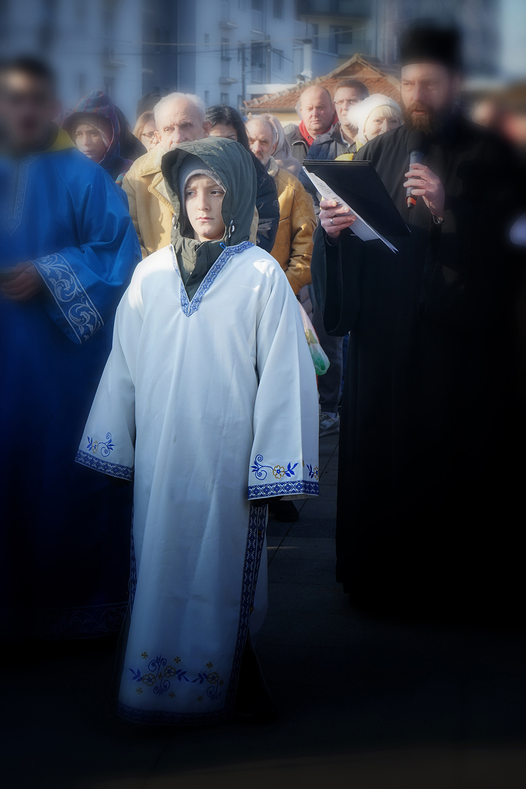 Дечак у Литији