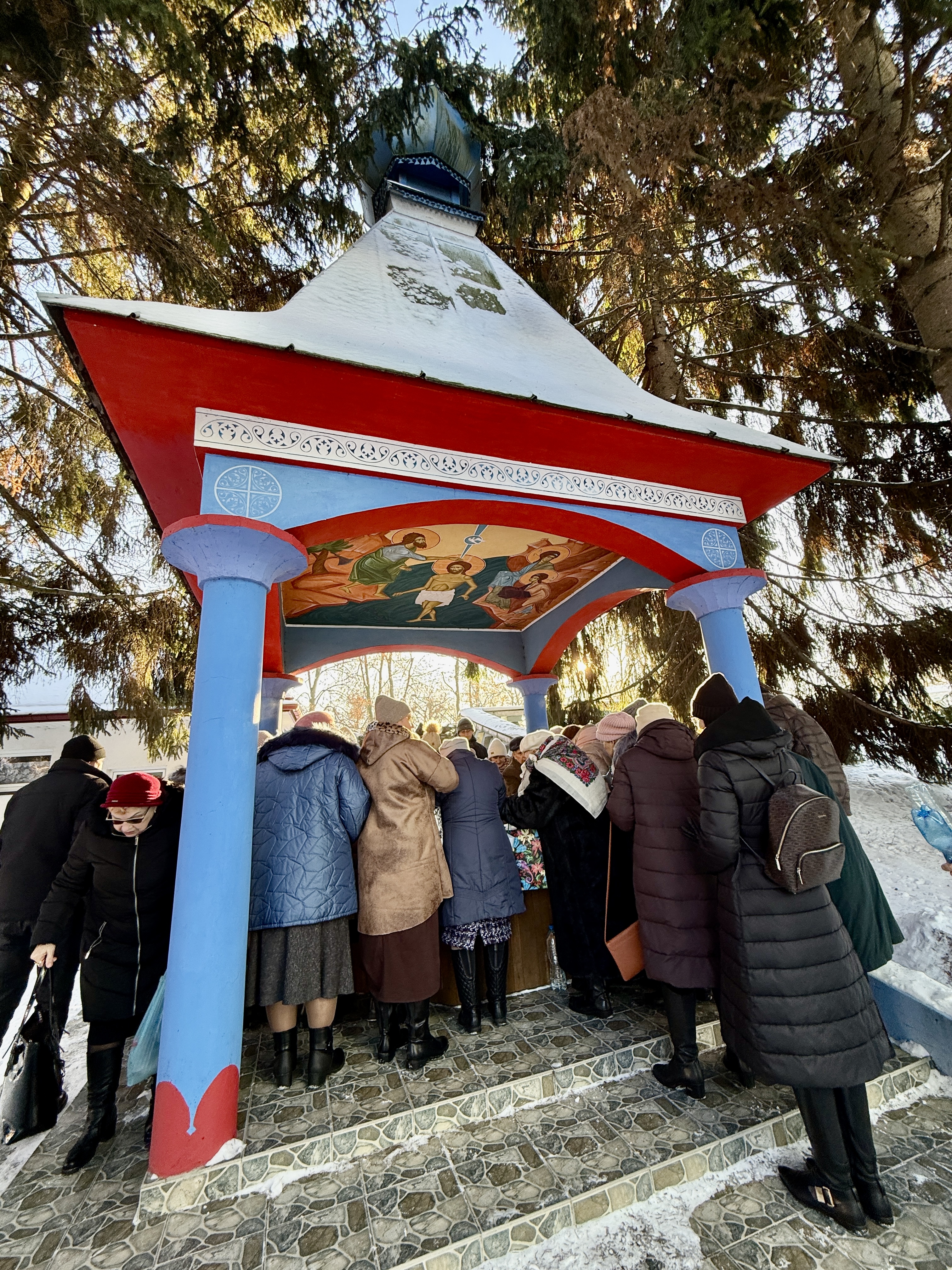Kapliczka przy Cerkwii Archanioła Michała w Bielsku Podlaskim 
