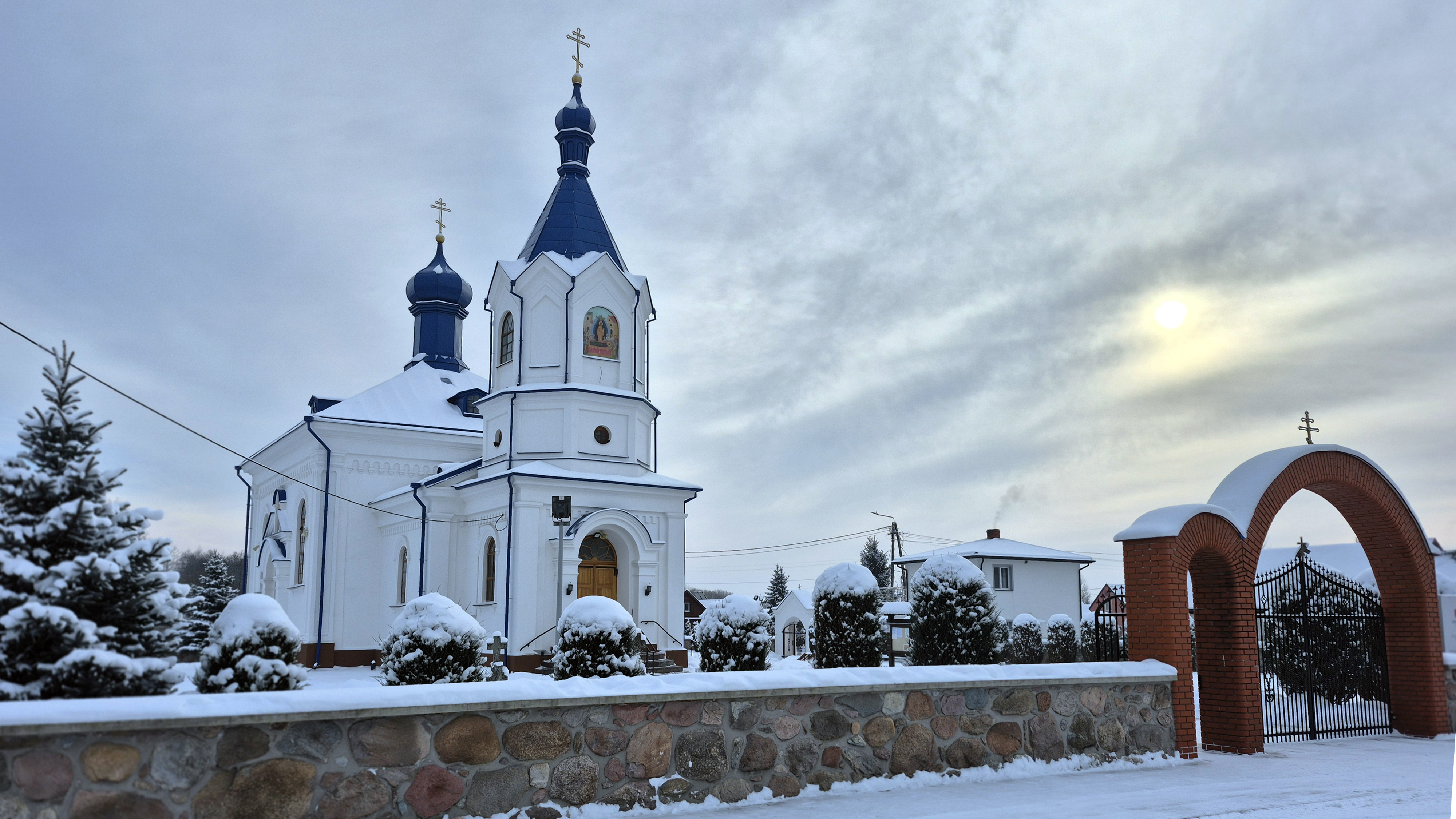 The Orthodox church in Dubiny