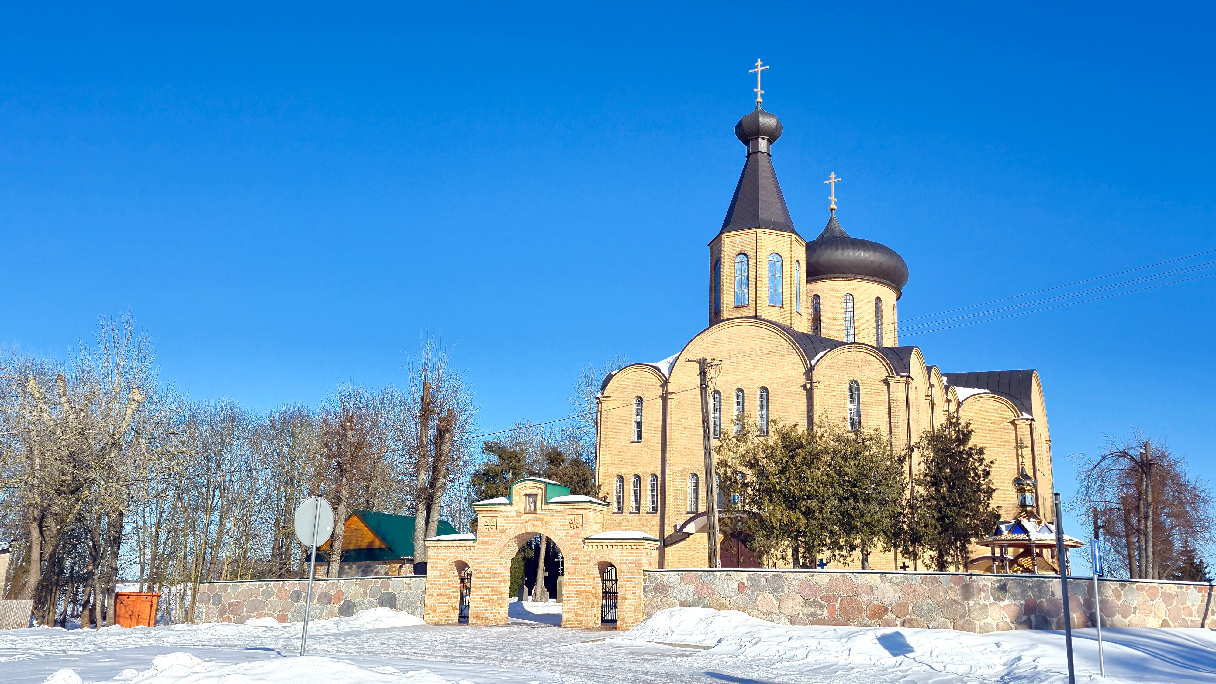 The Orthodox church in Klejniki