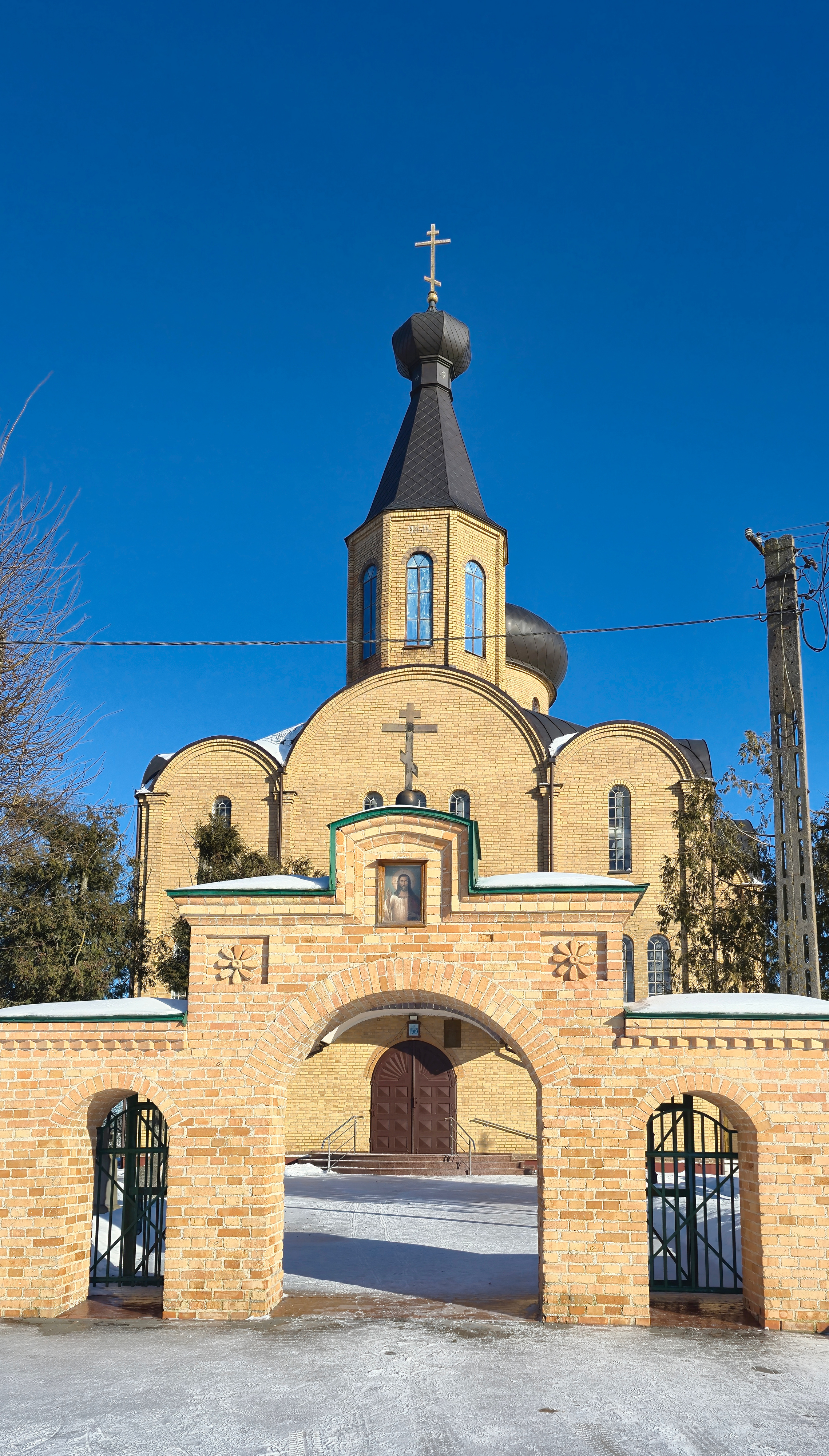 The Orthodox church in Klejniki