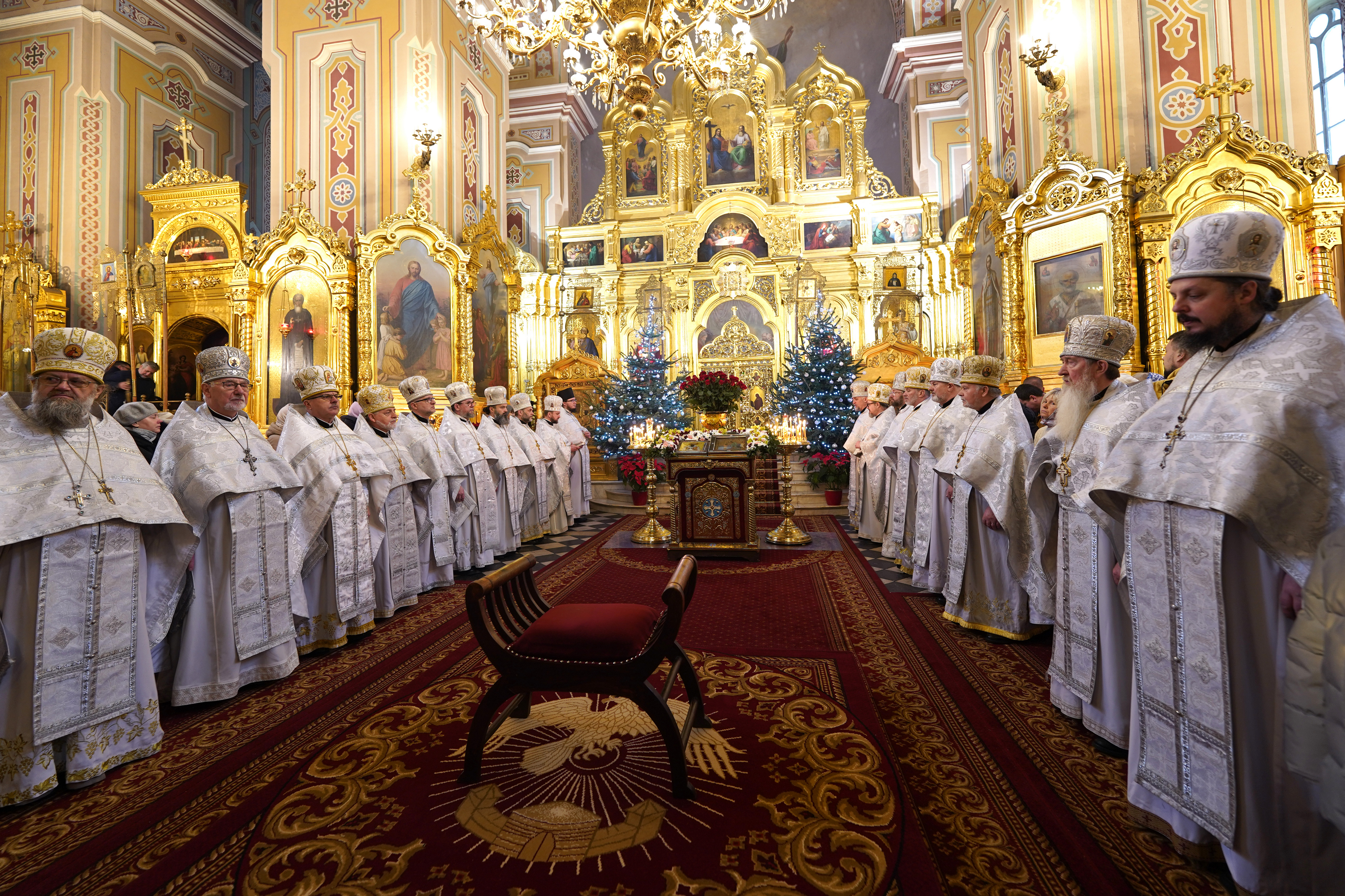St. Sava of Serbia feast in St. Mary Magdalene Metropolitan Cathedral in Warsaw