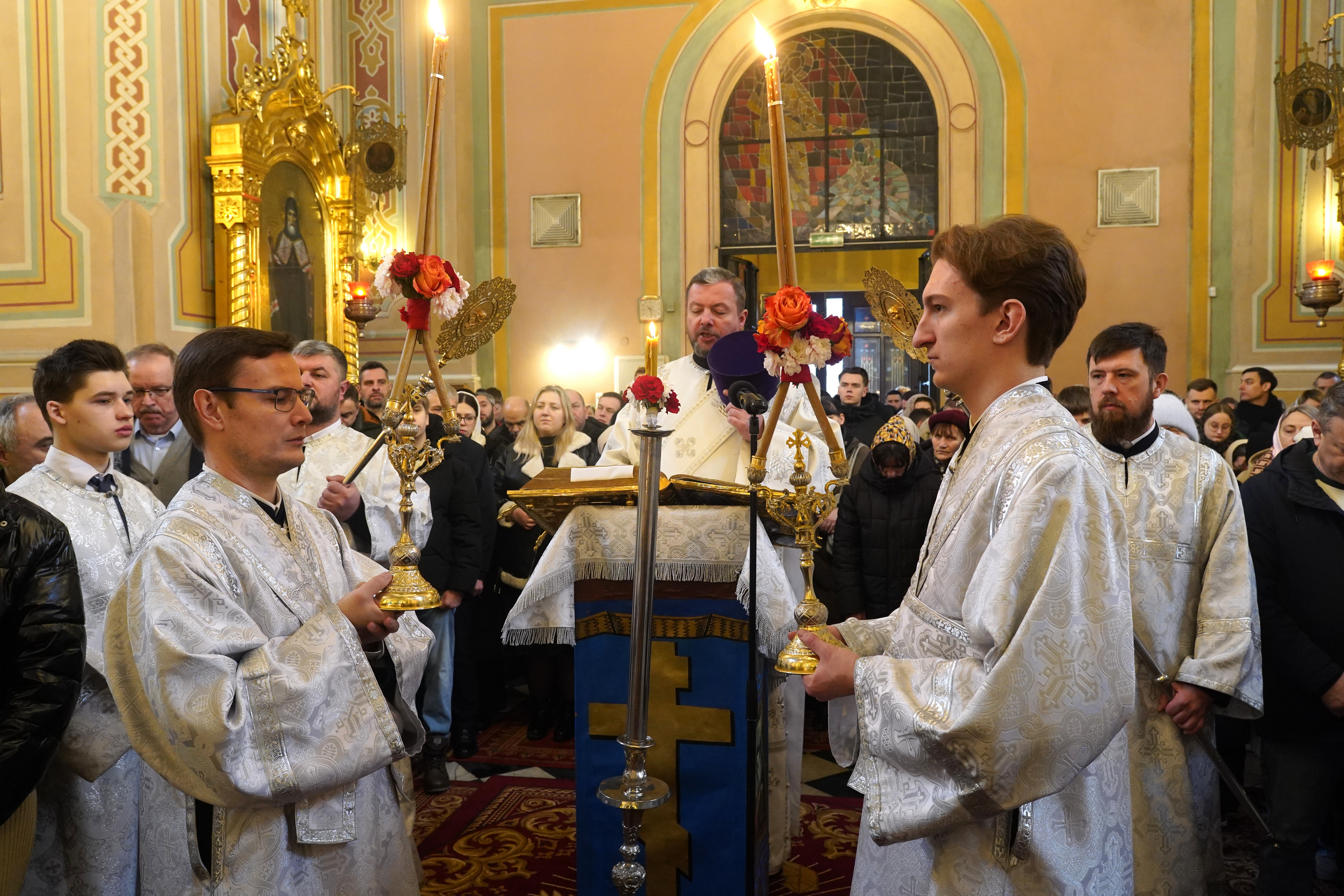 St. Sava of Serbia feast in St. Mary Magdalene Metropolitan Cathedral in Warsaw