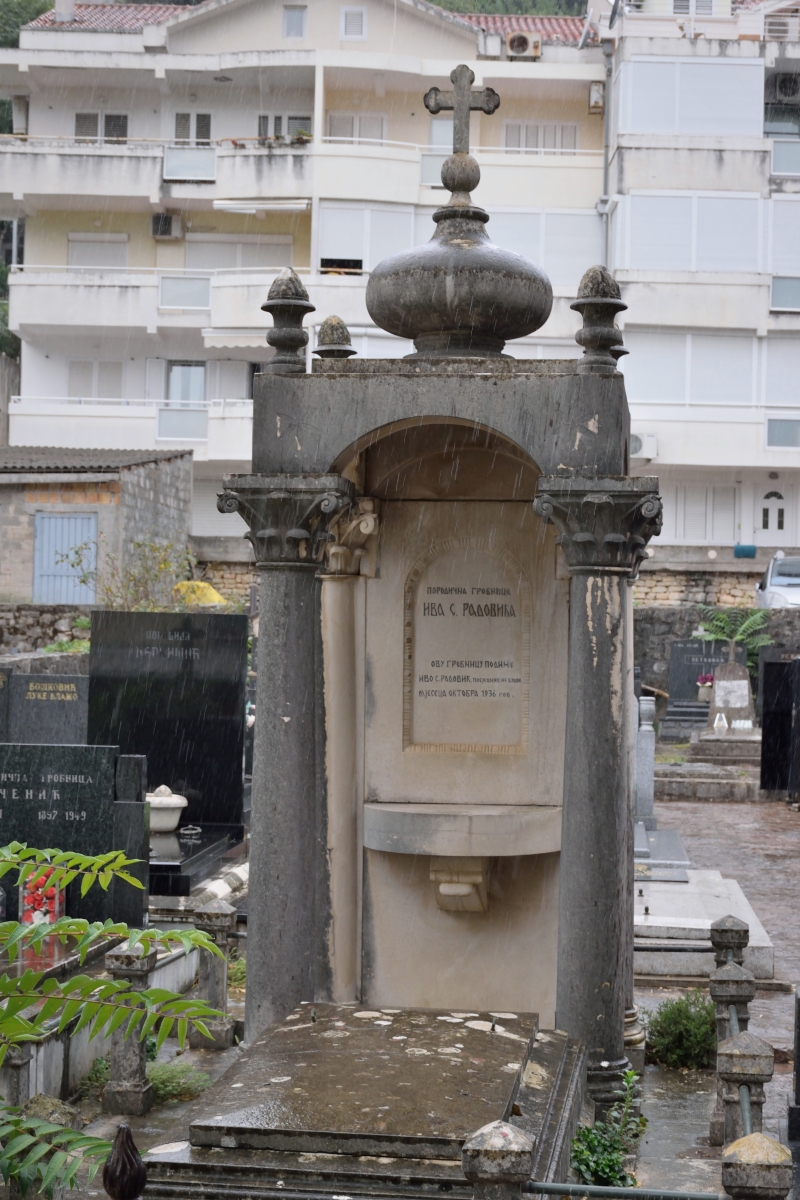 Cemetery in Budva, 2024