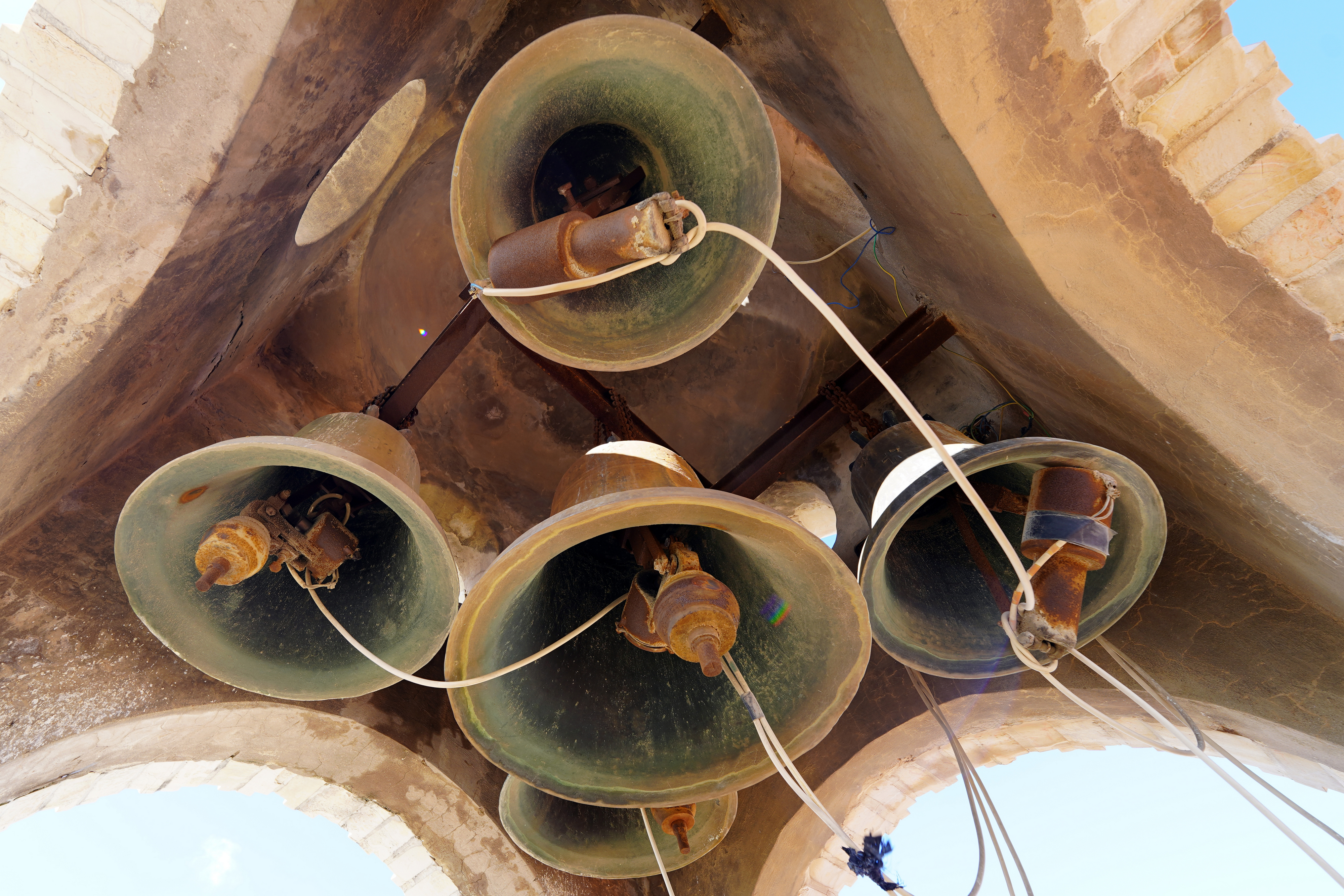 The bells of the meeting of the Lord cathedral in Amman