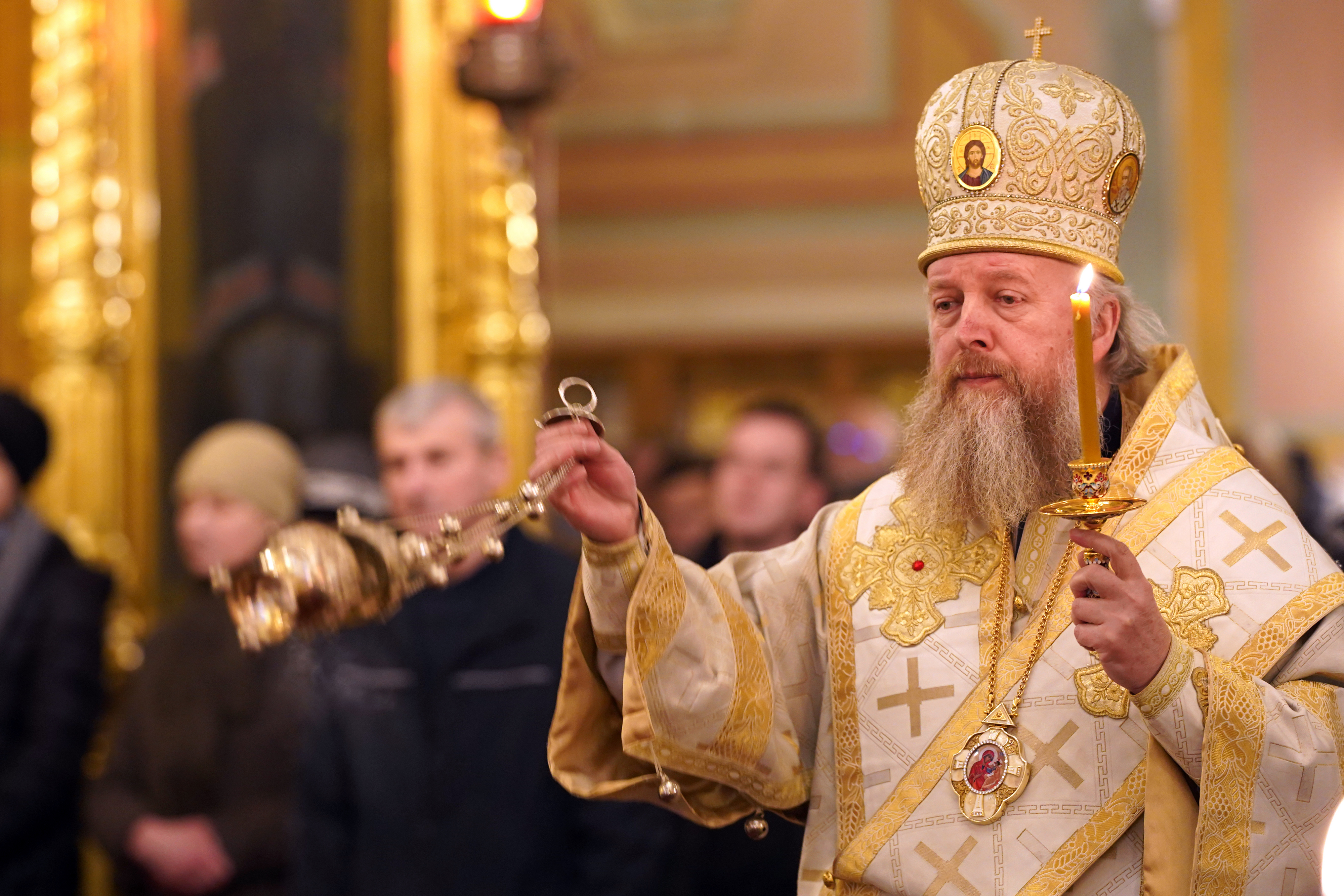 St. Sava of Serbia feast in St. Mary Magdalene Metropolitan Cathedral in Warsaw