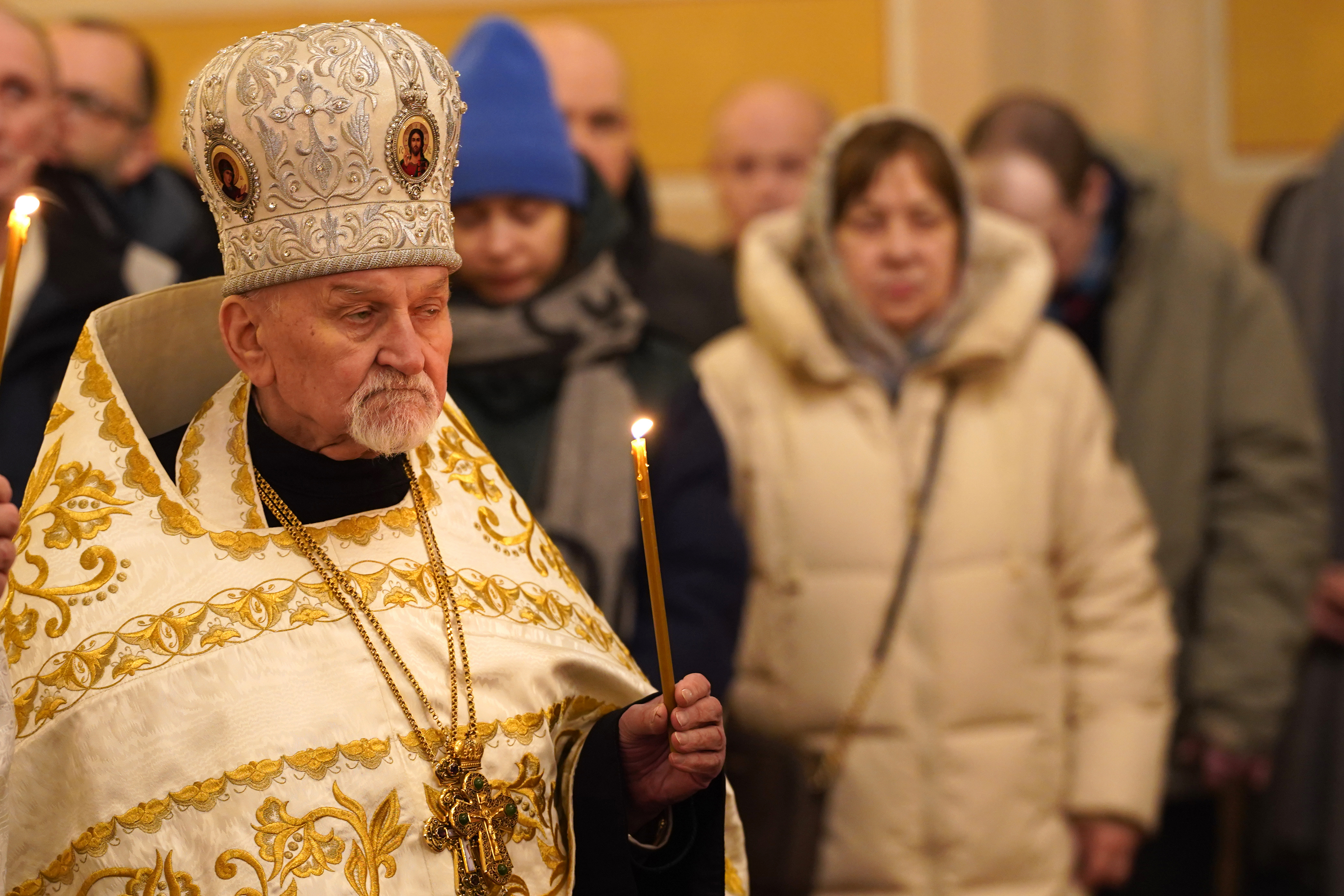 St. Sava of Serbia feast in St. Mary Magdalene Metropolitan Cathedral in Warsaw