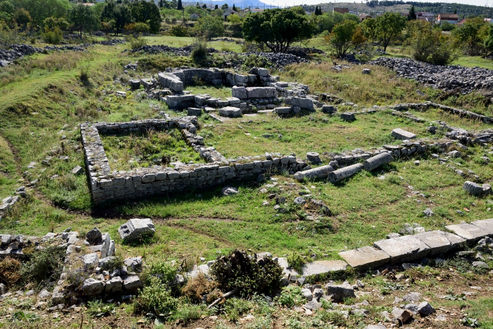 Ruiny starochrześcijańskiej cerkwi w Podgoricy, 2024