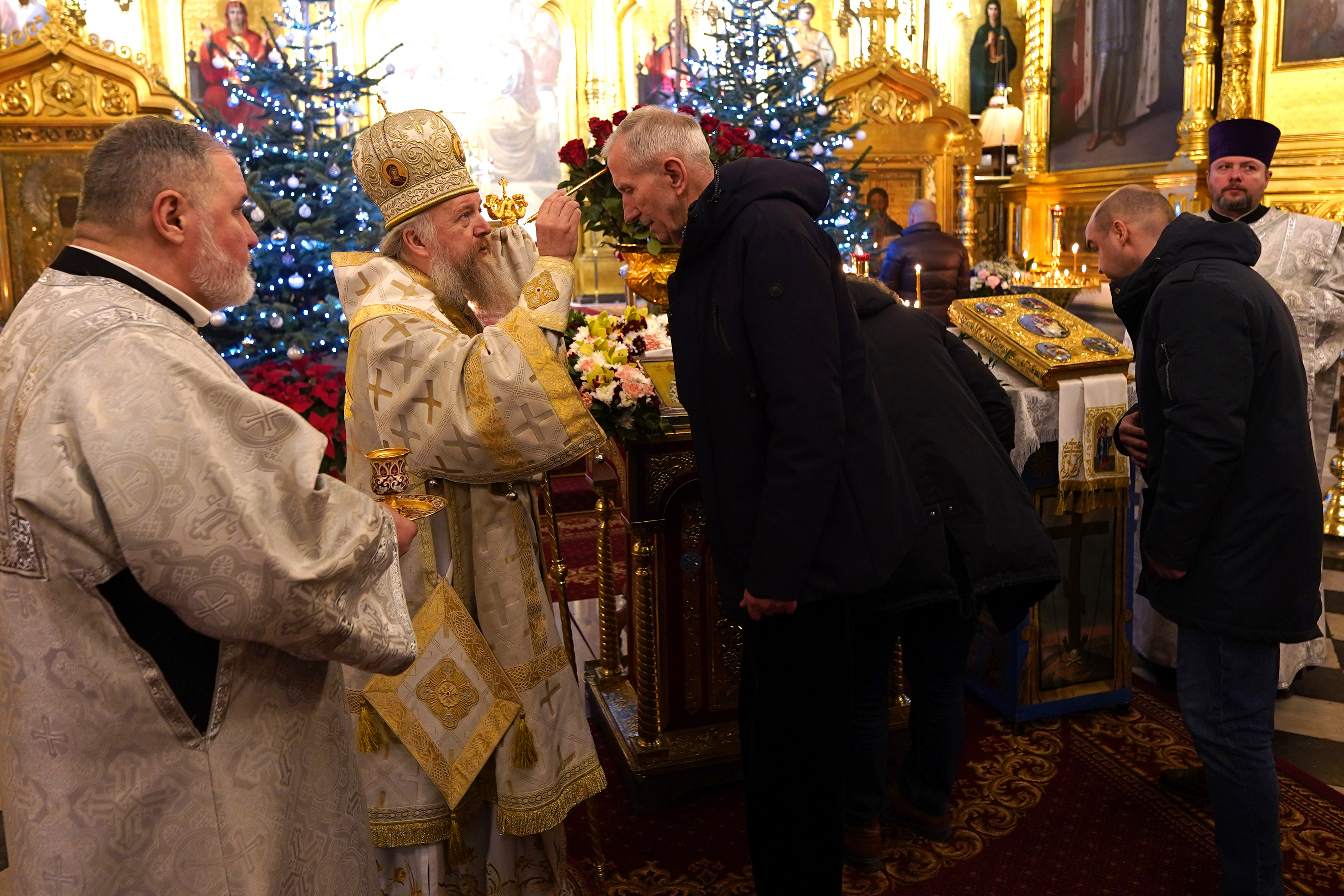 St. Sava of Serbia feast in St. Mary Magdalene Metropolitan Cathedral in Warsaw
