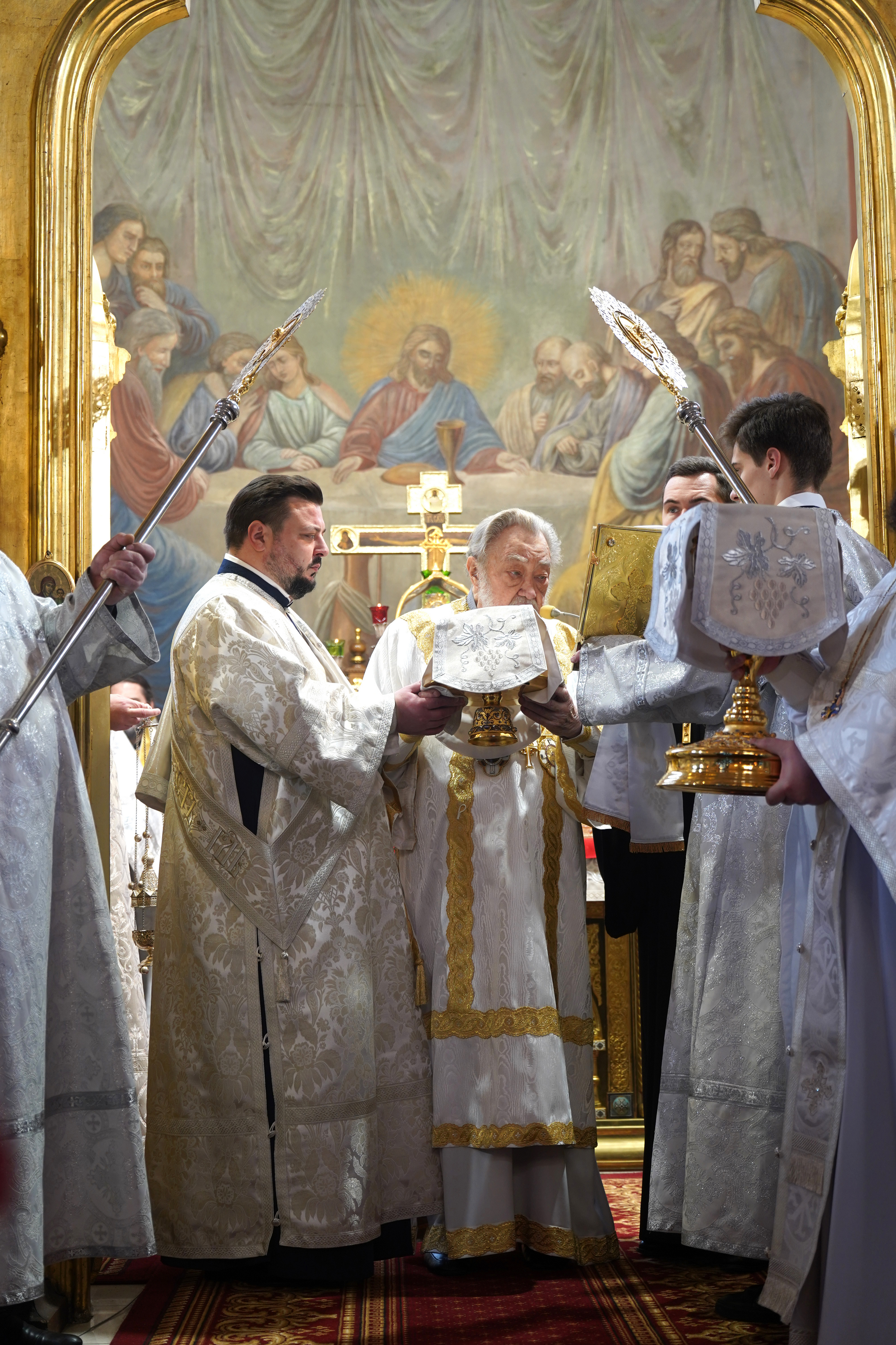 St. Sava of Serbia feast in St. Mary Magdalene Metropolitan Cathedral in Warsaw