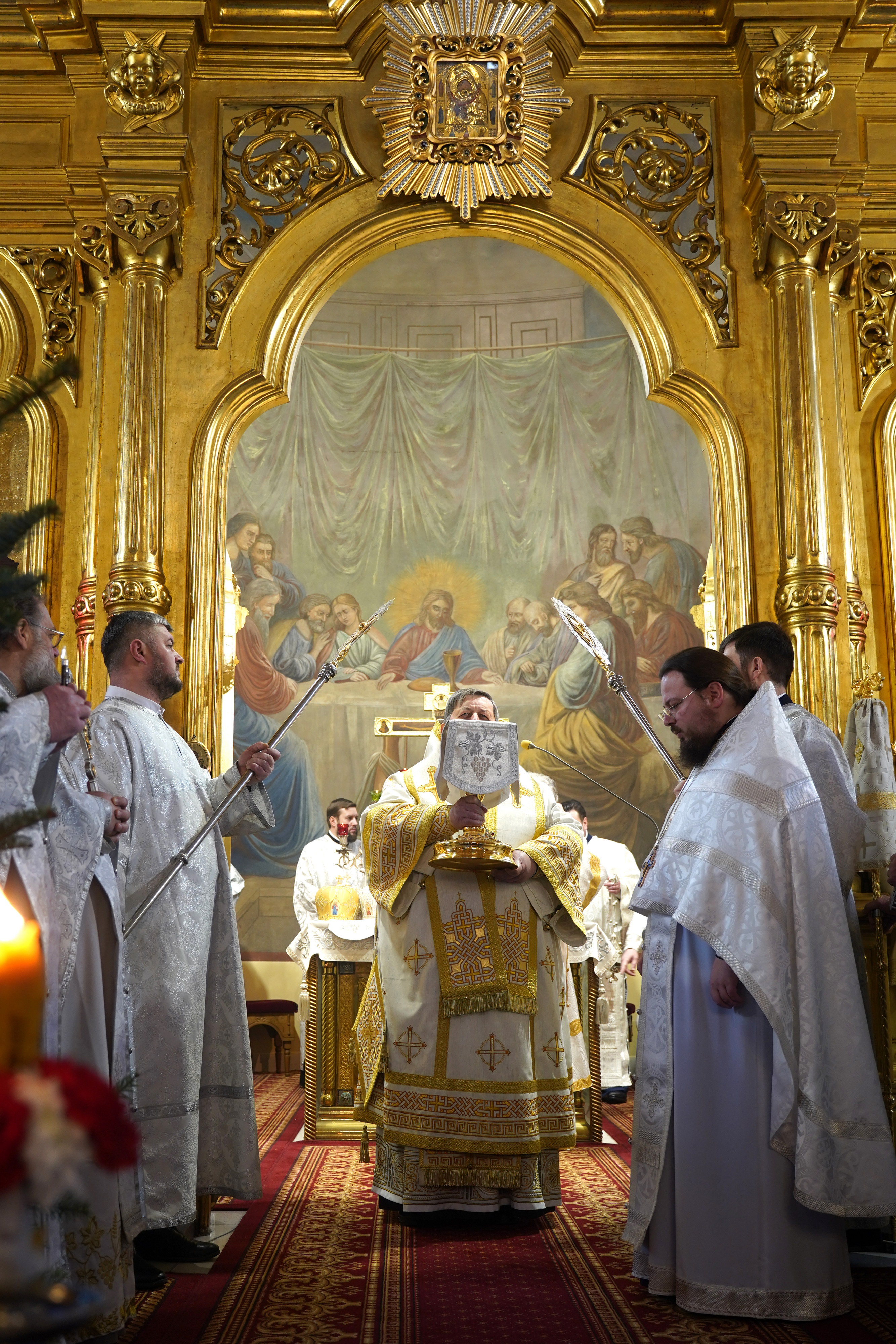 St. Sava of Serbia feast in St. Mary Magdalene Metropolitan Cathedral in Warsaw
