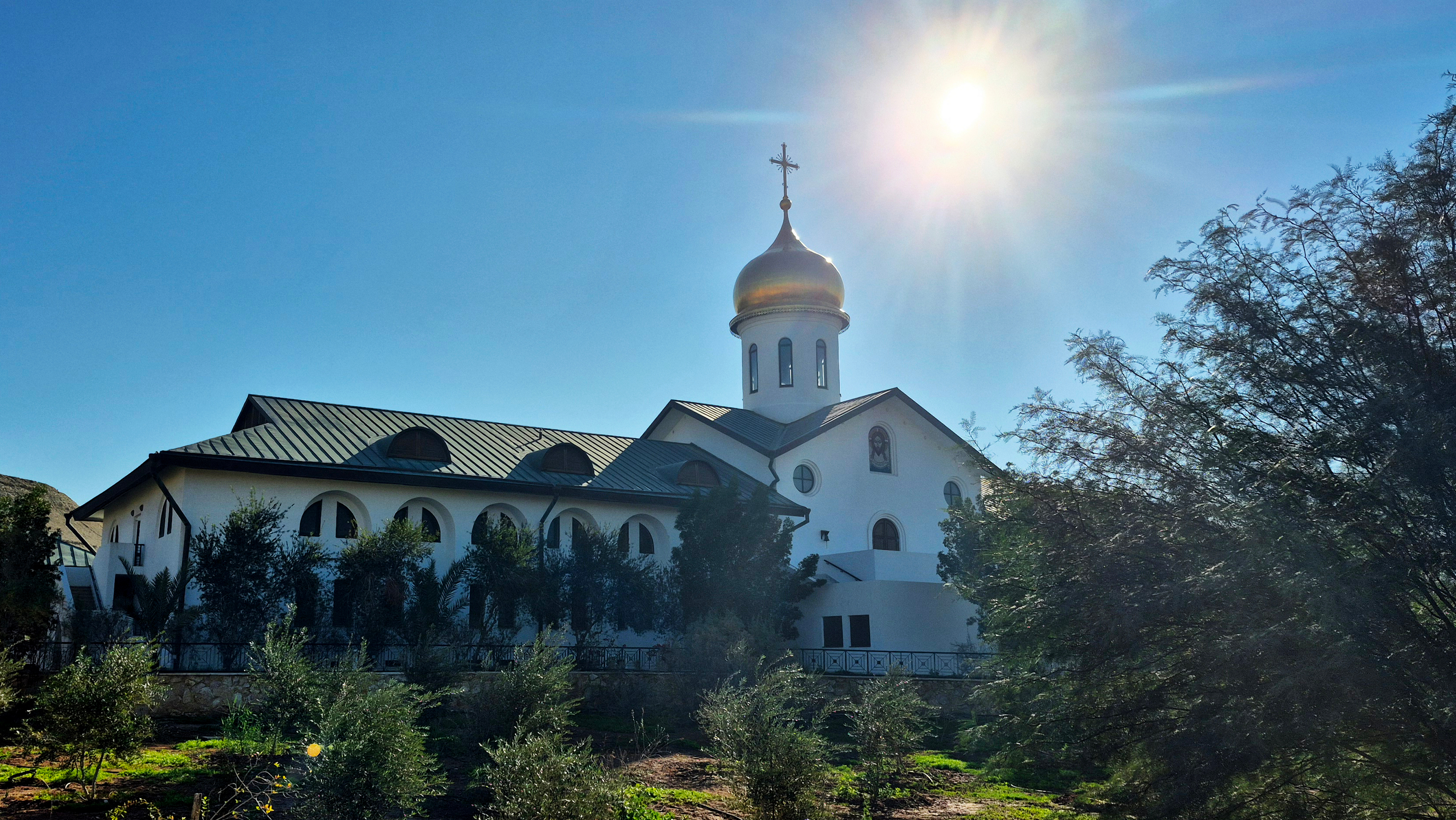 The Russian church at Bethany beyond the Jordan