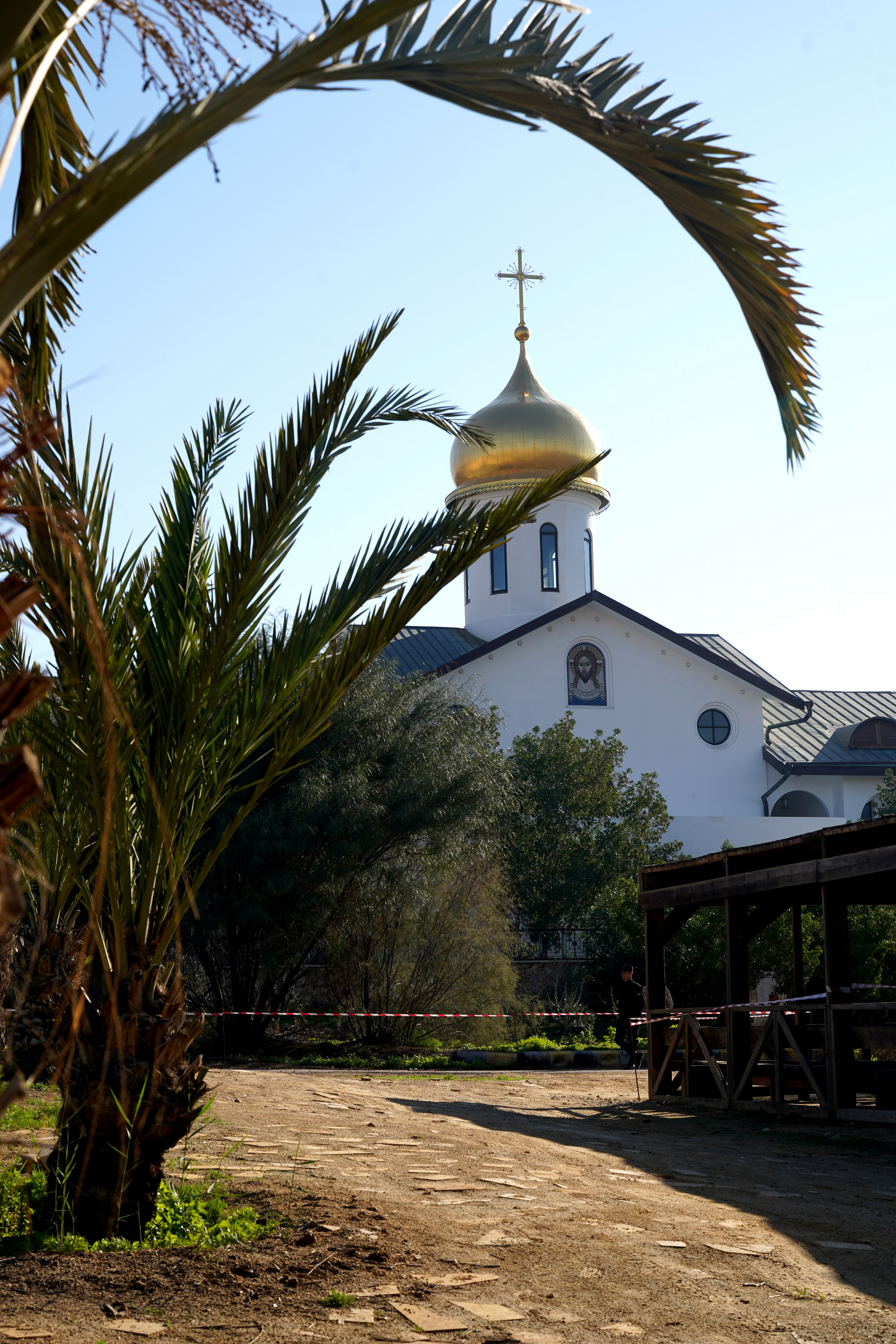 The Russian church at Bethany beyond the Jordan