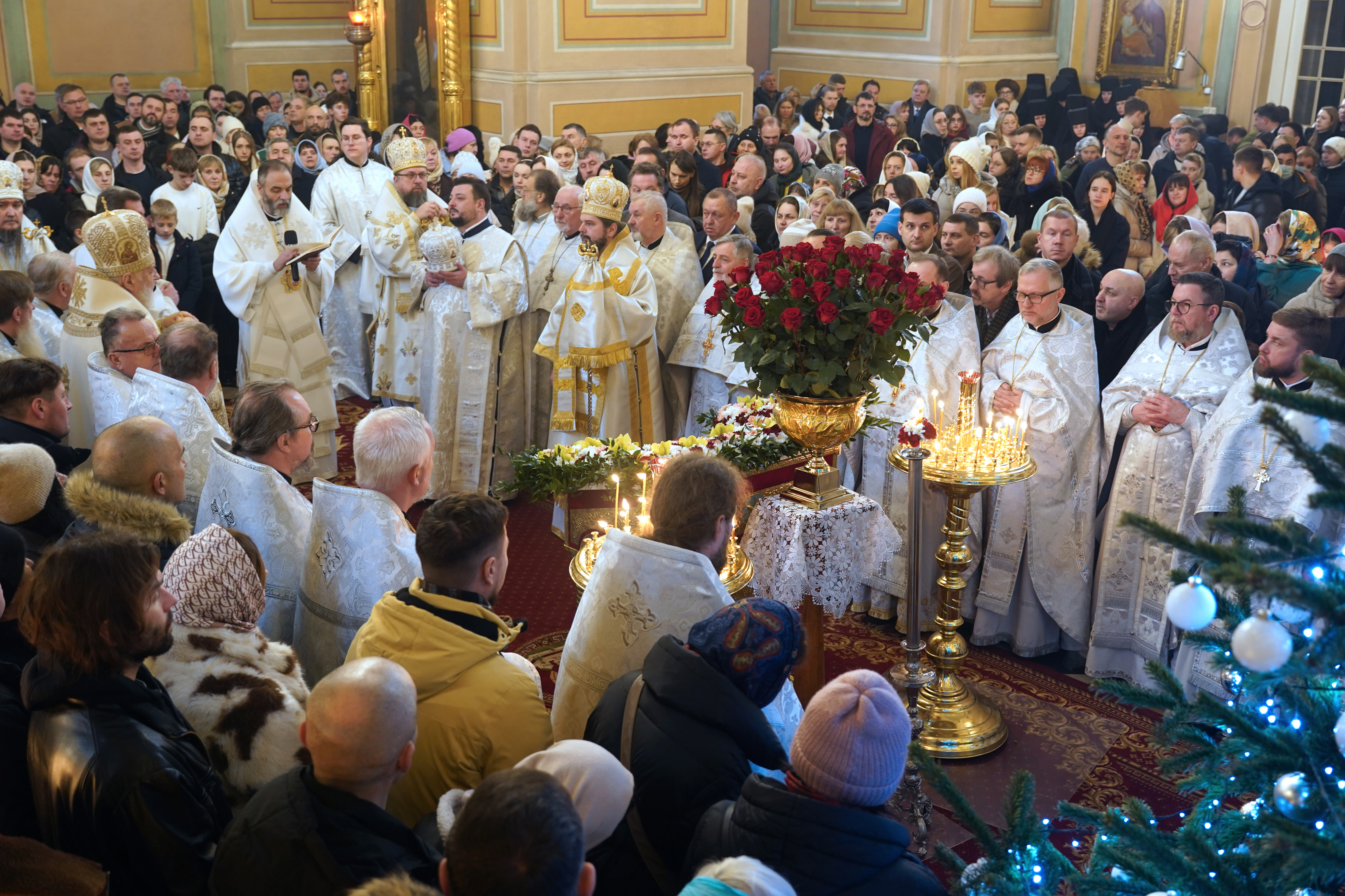 St. Sava of Serbia feast in St. Mary Magdalene Metropolitan Cathedral in Warsaw