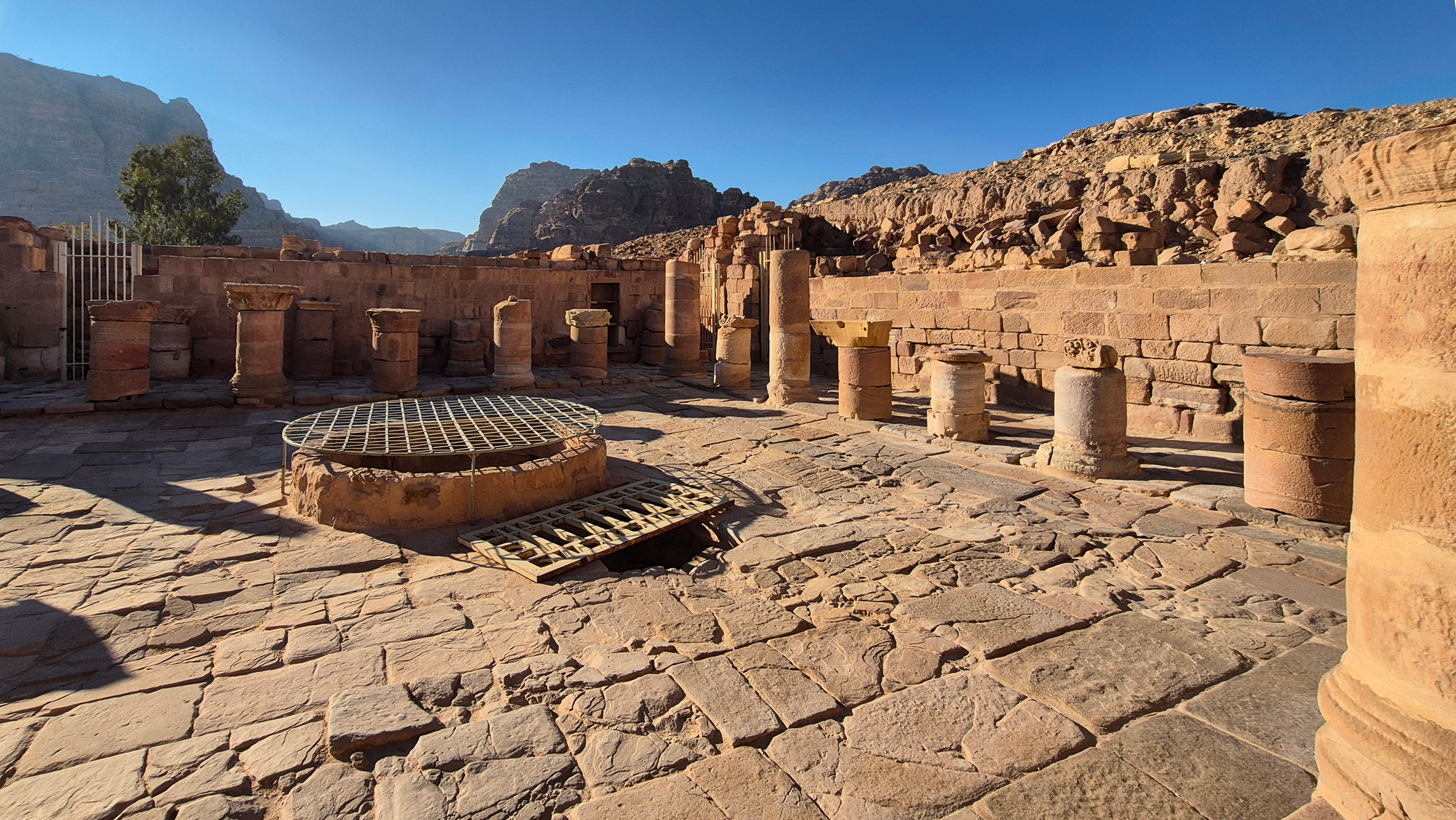 Christian basilica in Petra, 6th century