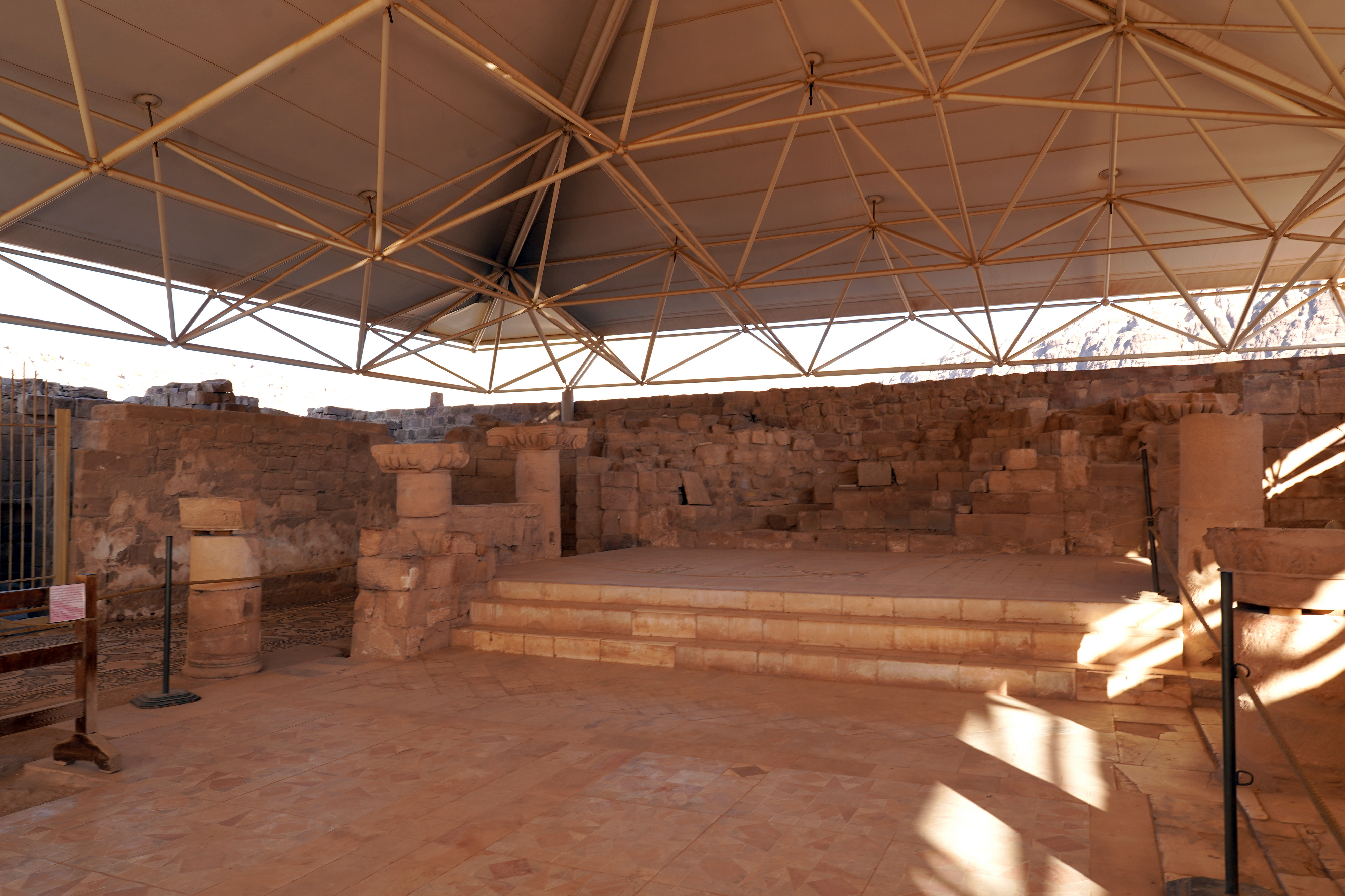 Christian basilica in Petra, 6th century