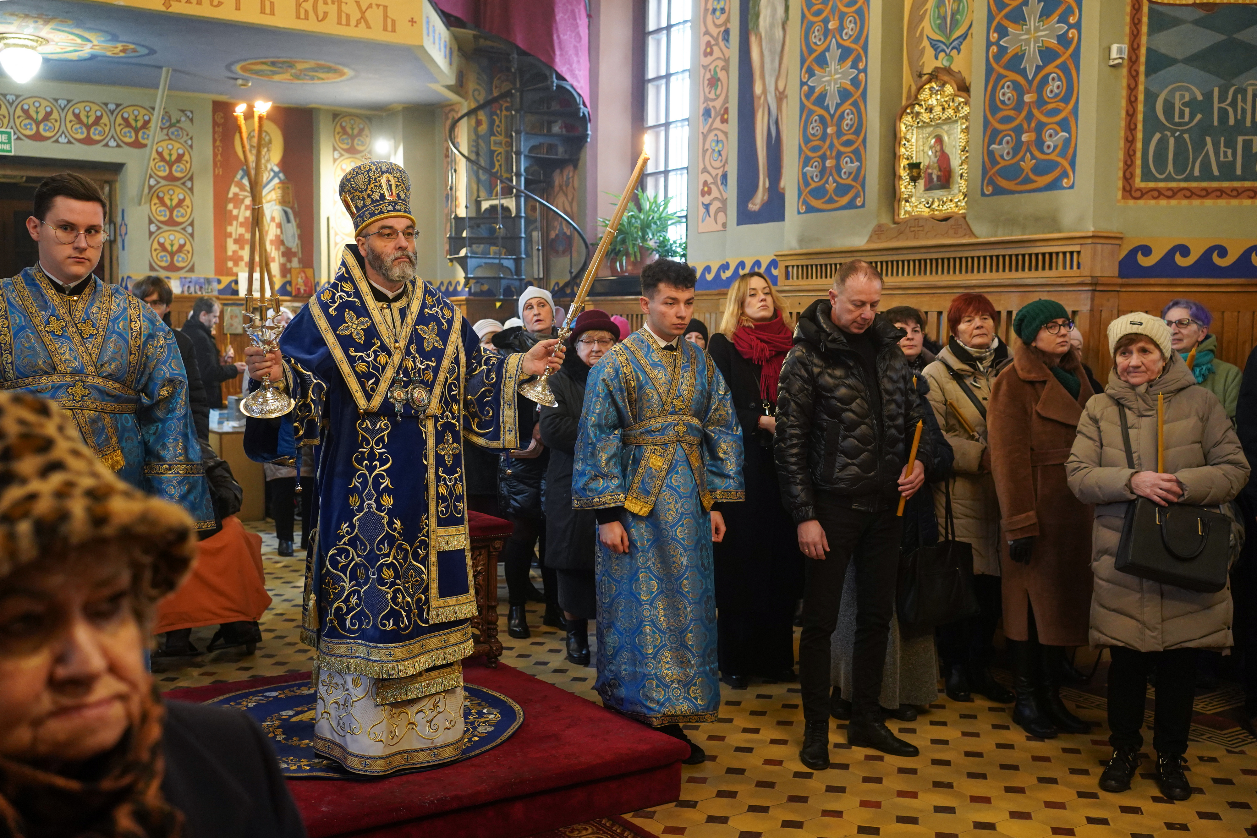 The Meeting of the Lord feast in St. Nicholas Cathedral in Białystok