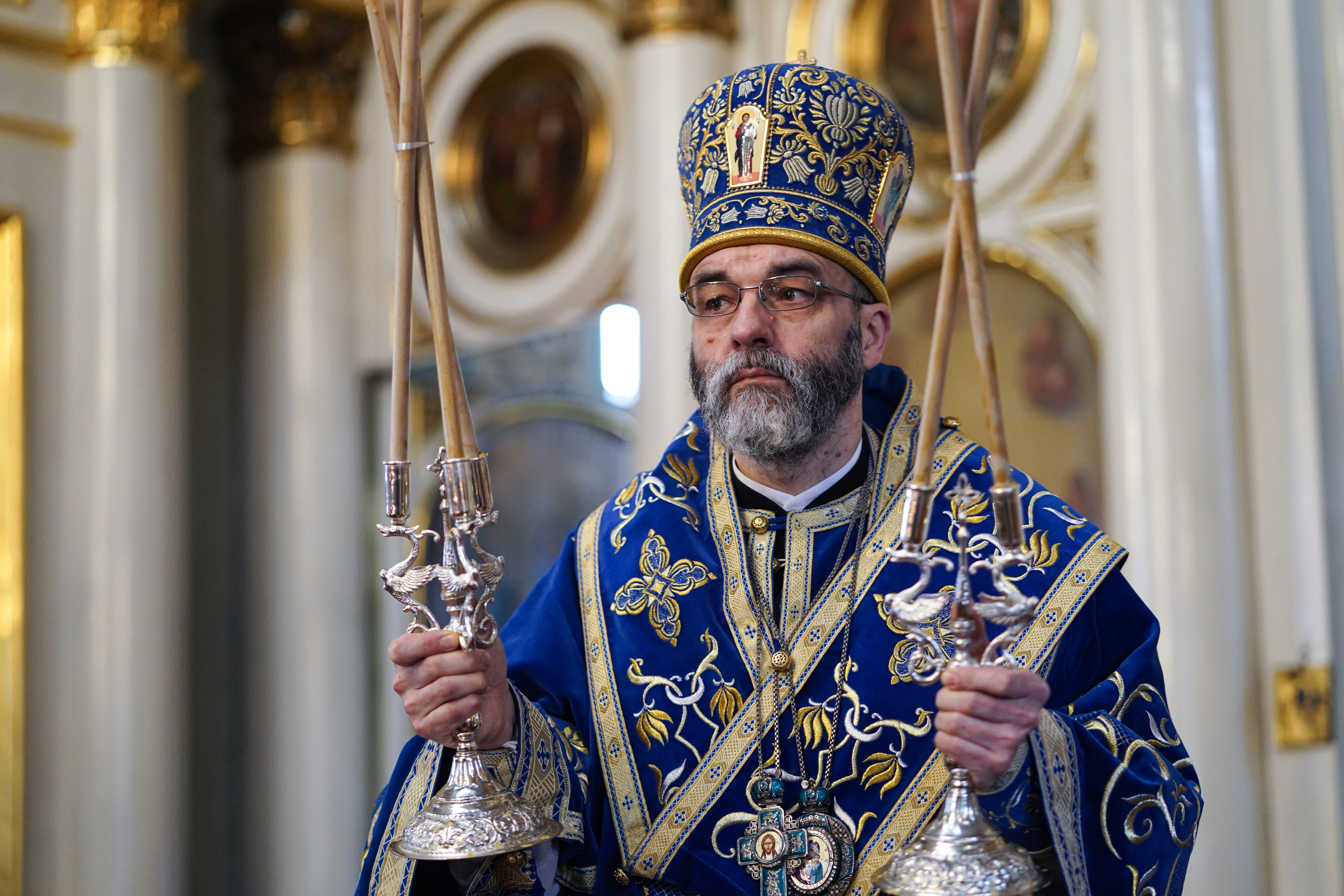 The Meeting of the Lord feast in St. Nicholas Cathedral in Białystok