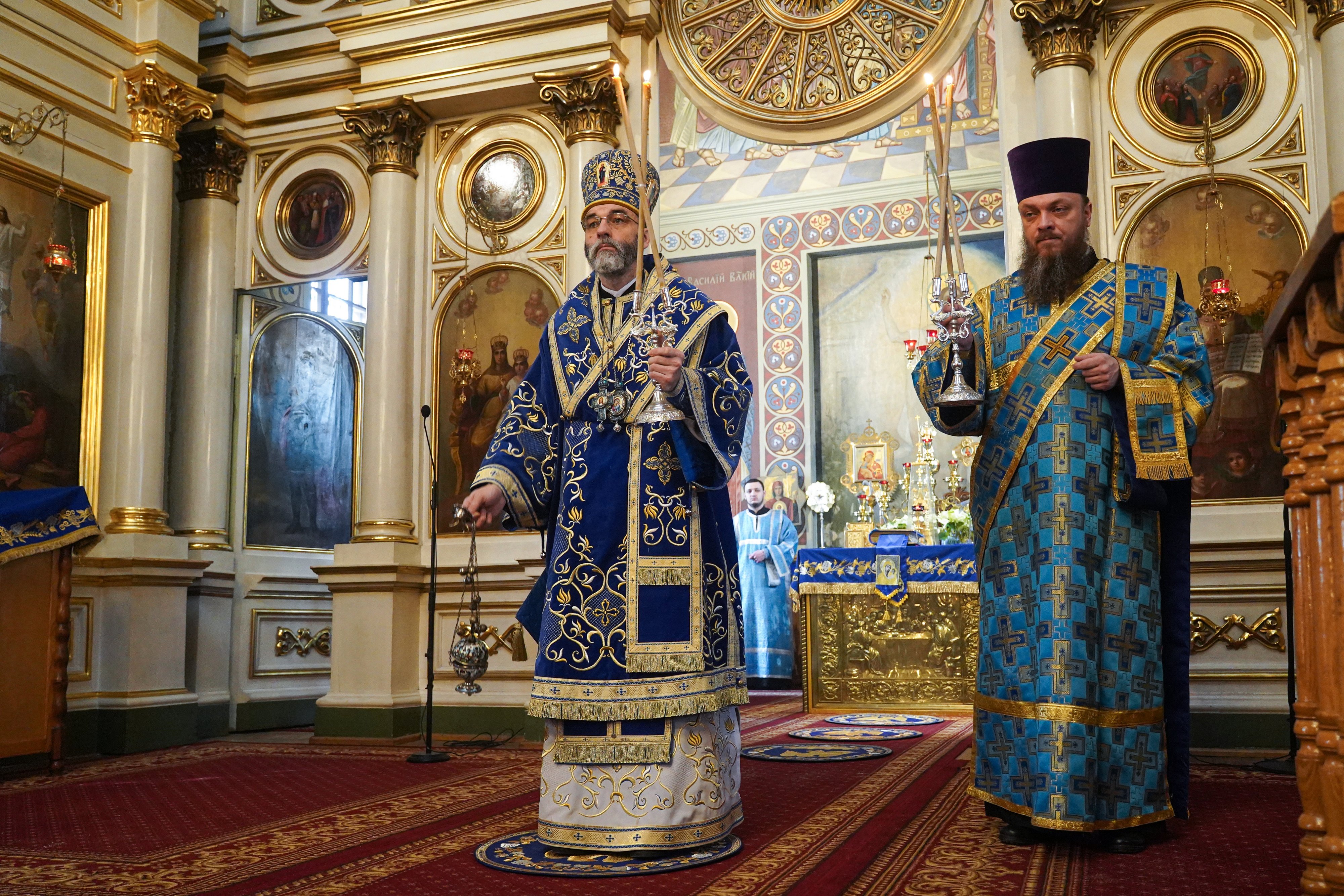 The Meeting of the Lord feast in St. Nicholas Cathedral in Białystok