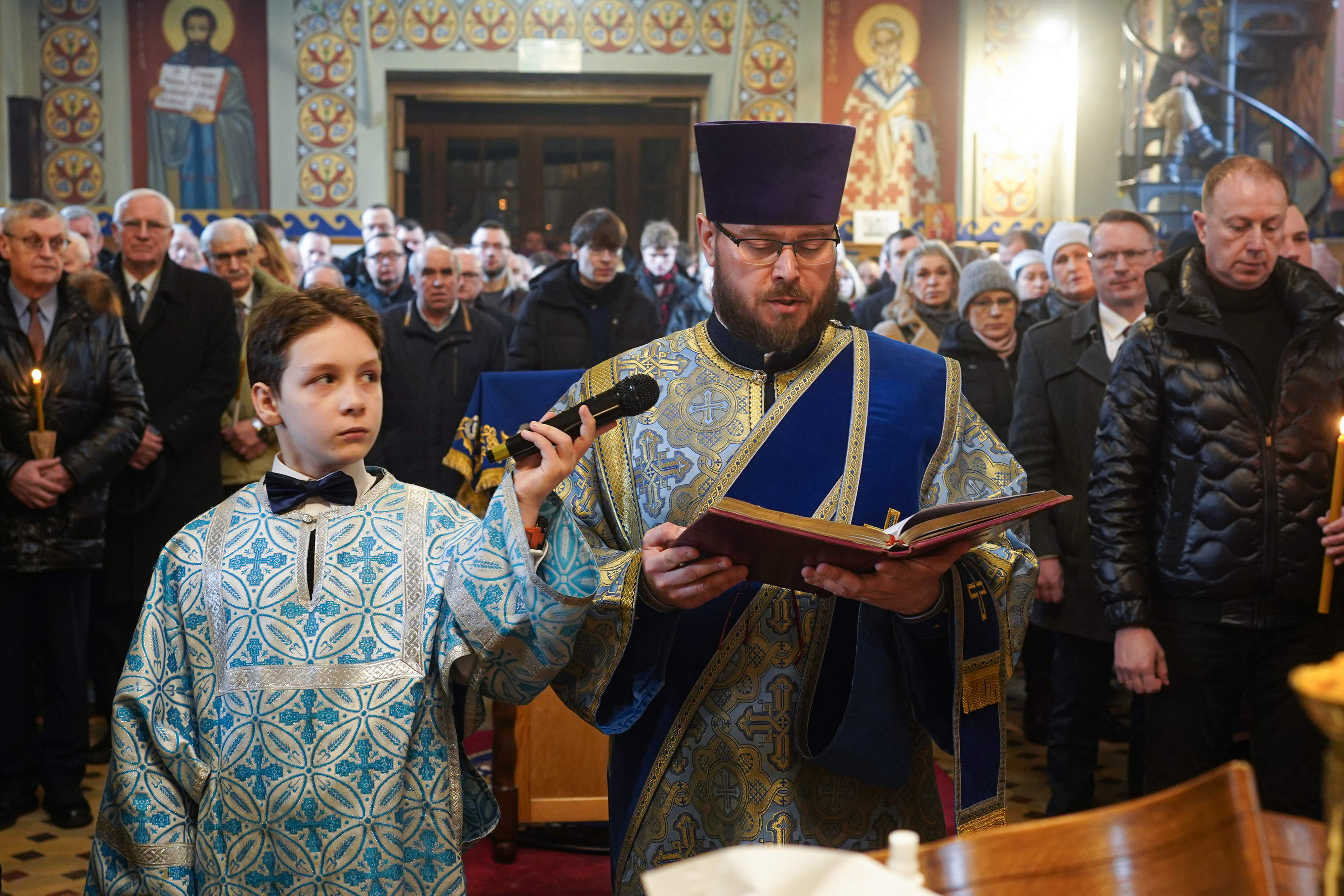 The Meeting of the Lord feast in St. Nicholas Cathedral in Białystok