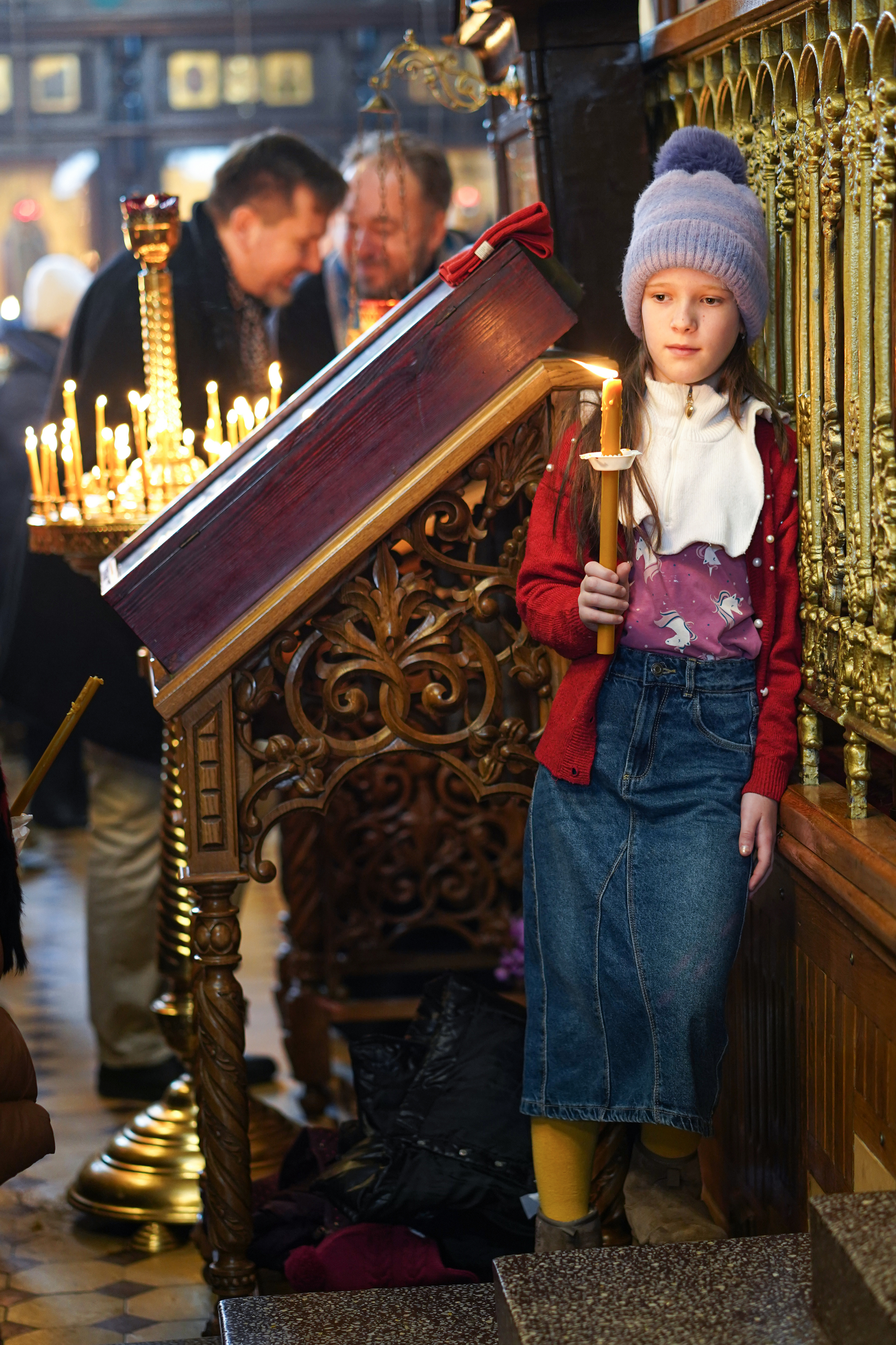 The Meeting of the Lord feast in St. Nicholas Cathedral in Białystok