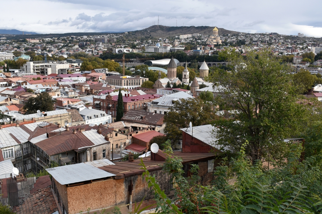 Поглед на стари део Тбилисија