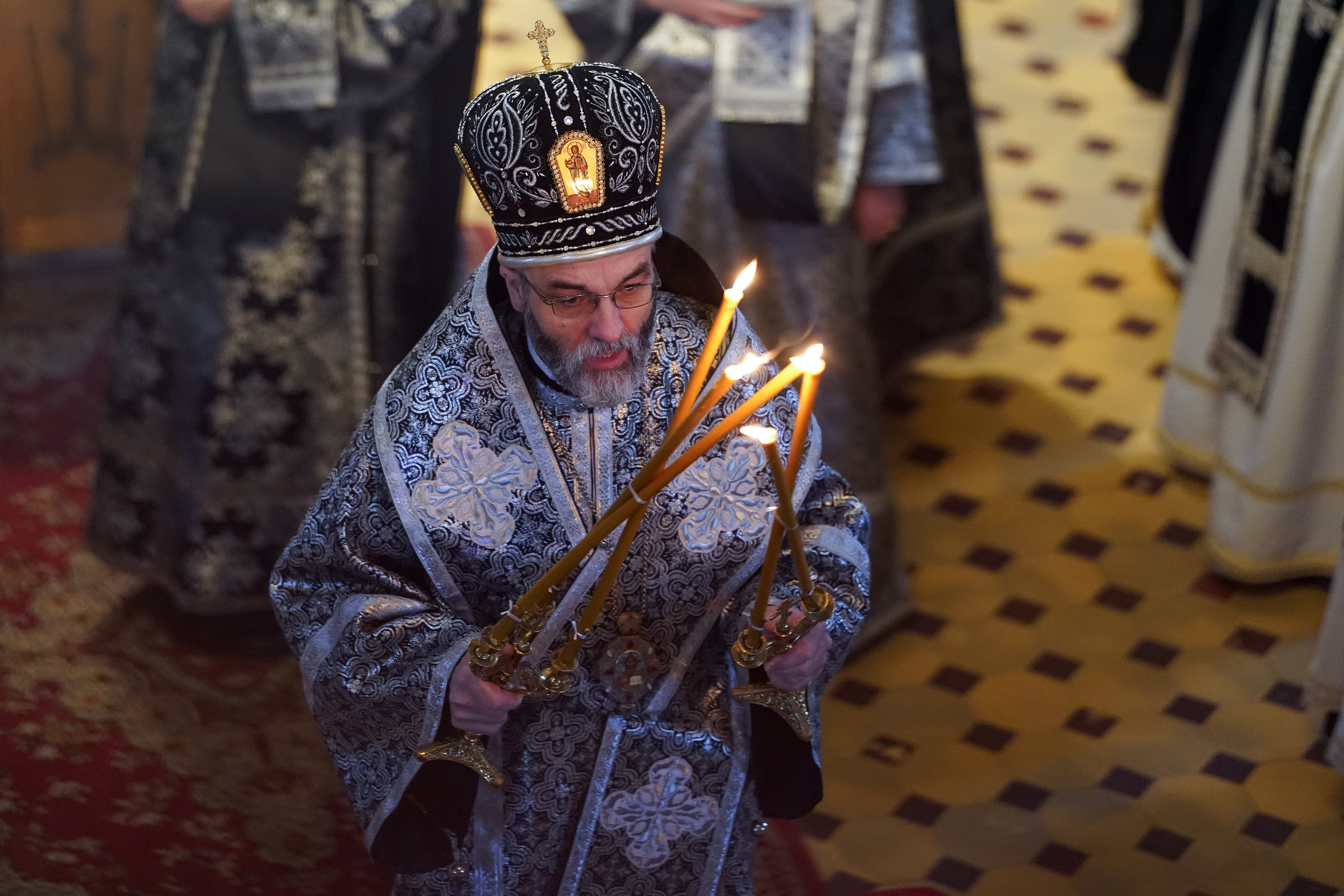 The first Liturgy of the Presanctified Gifts in St. Nicholas Cathedral in Białystok