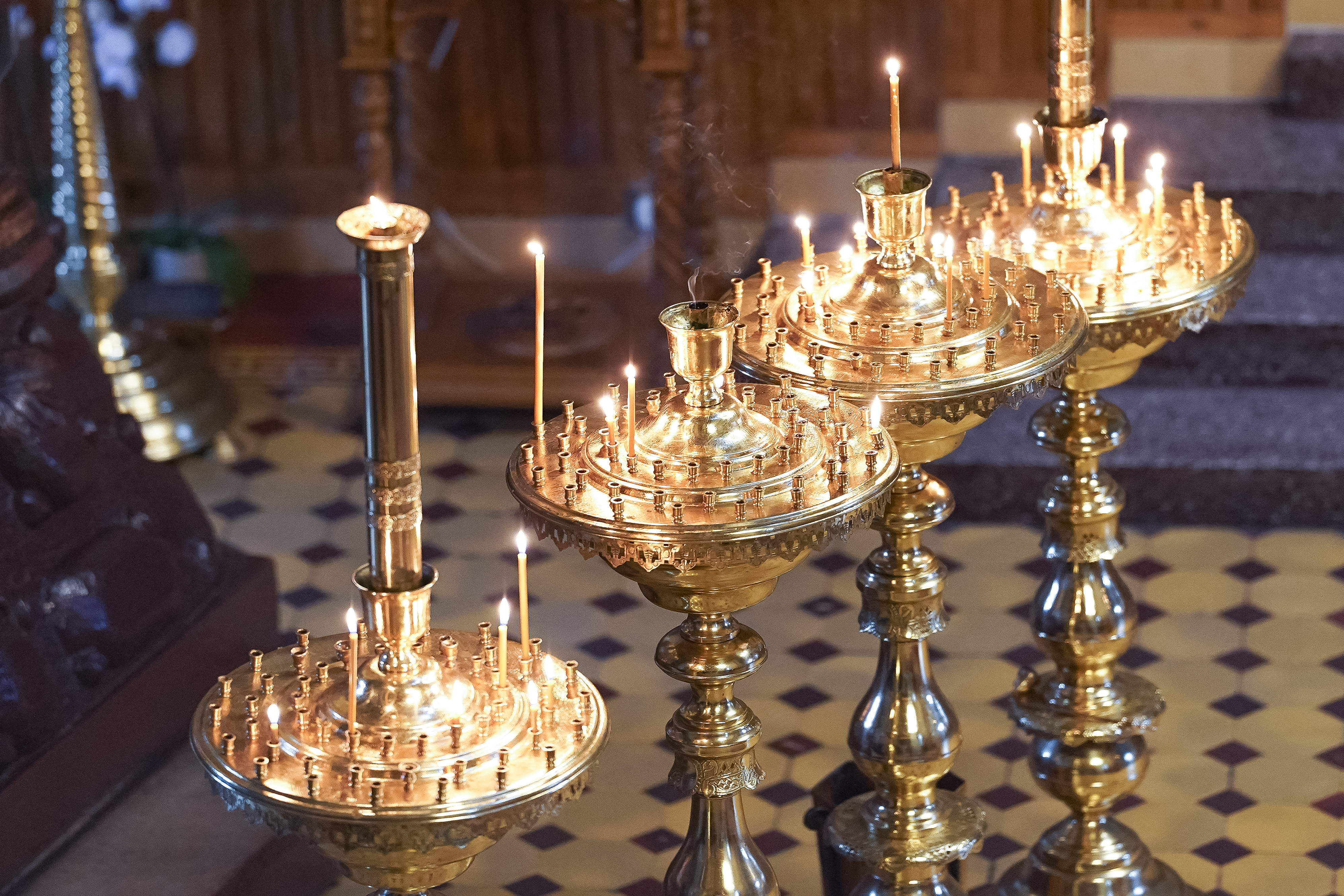 The first Liturgy of the Presanctified Gifts in St. Nicholas Cathedral in Białystok