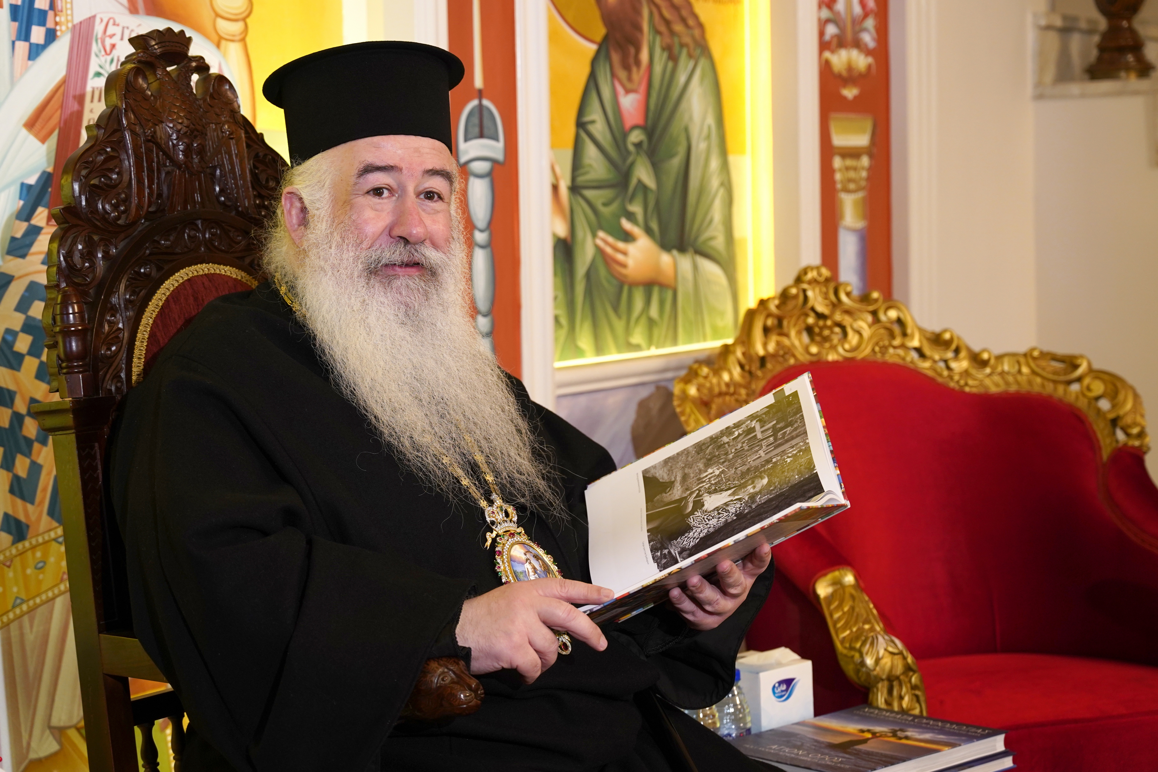 Archbishop Christophoros of Kyriakoupolis (Jordania)