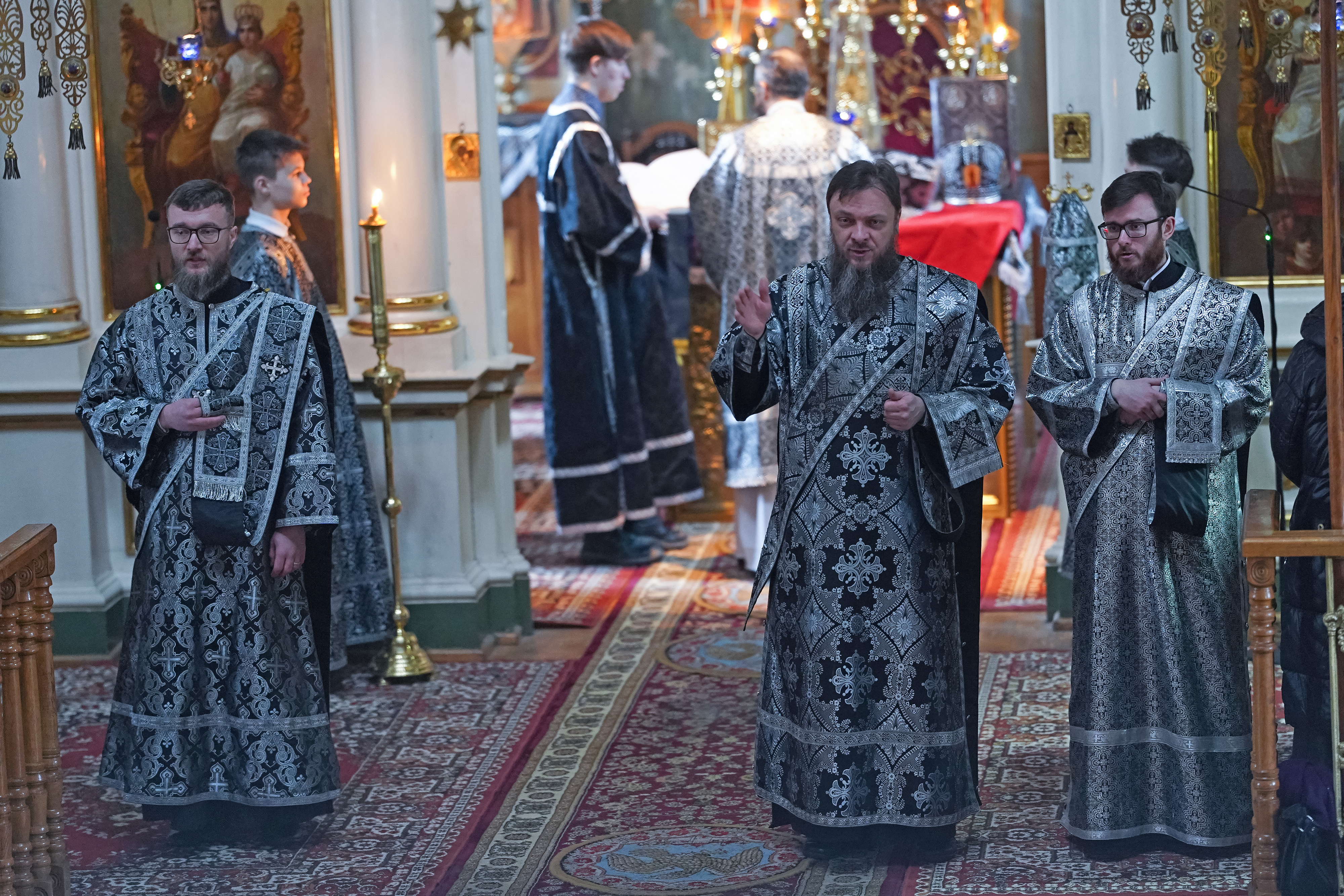 The first Liturgy of the Presanctified Gifts in St. Nicholas Cathedral in Białystok
