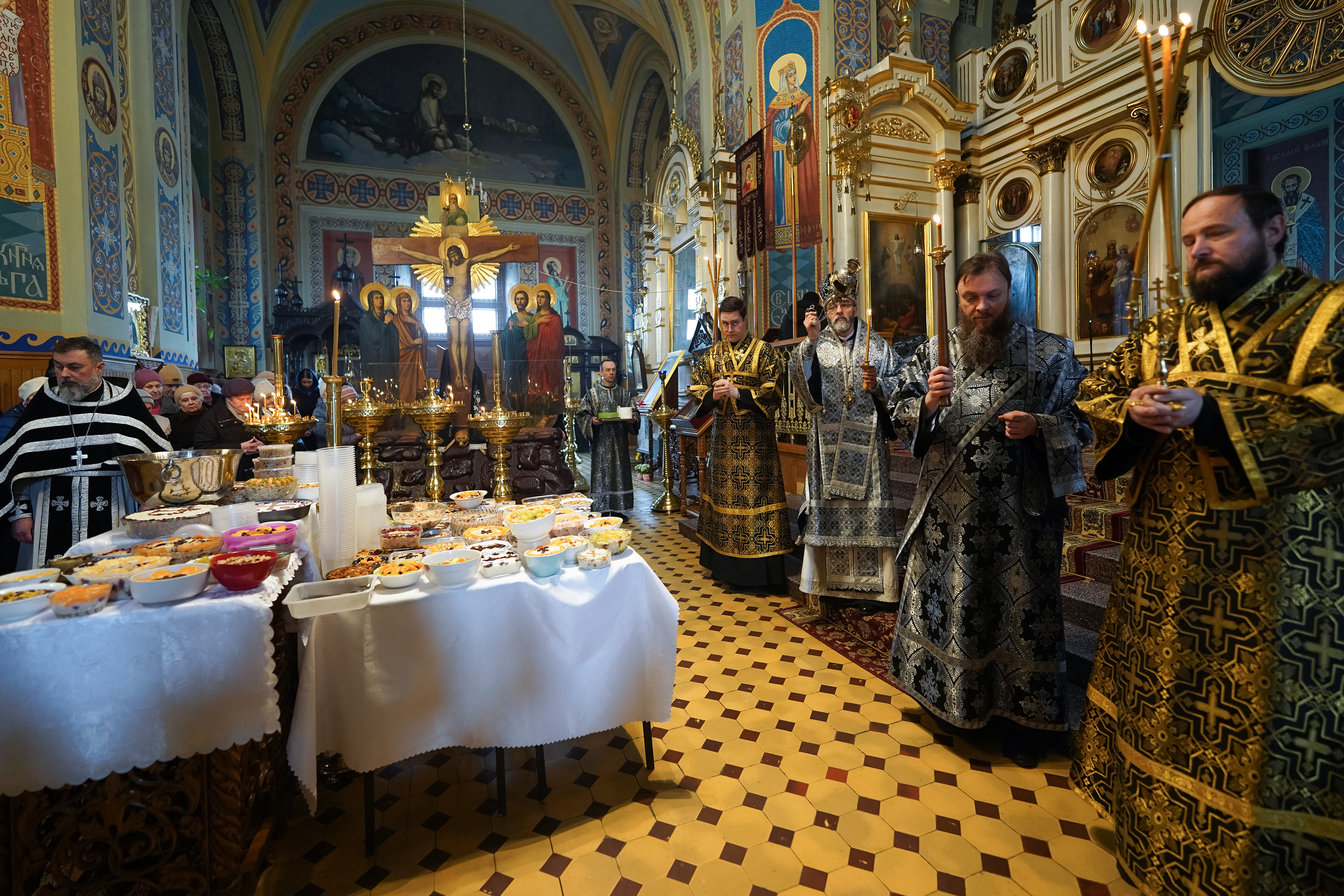 Liturgy of the Presanctified Gifts in St. Nicholas Cathedral in Białystok