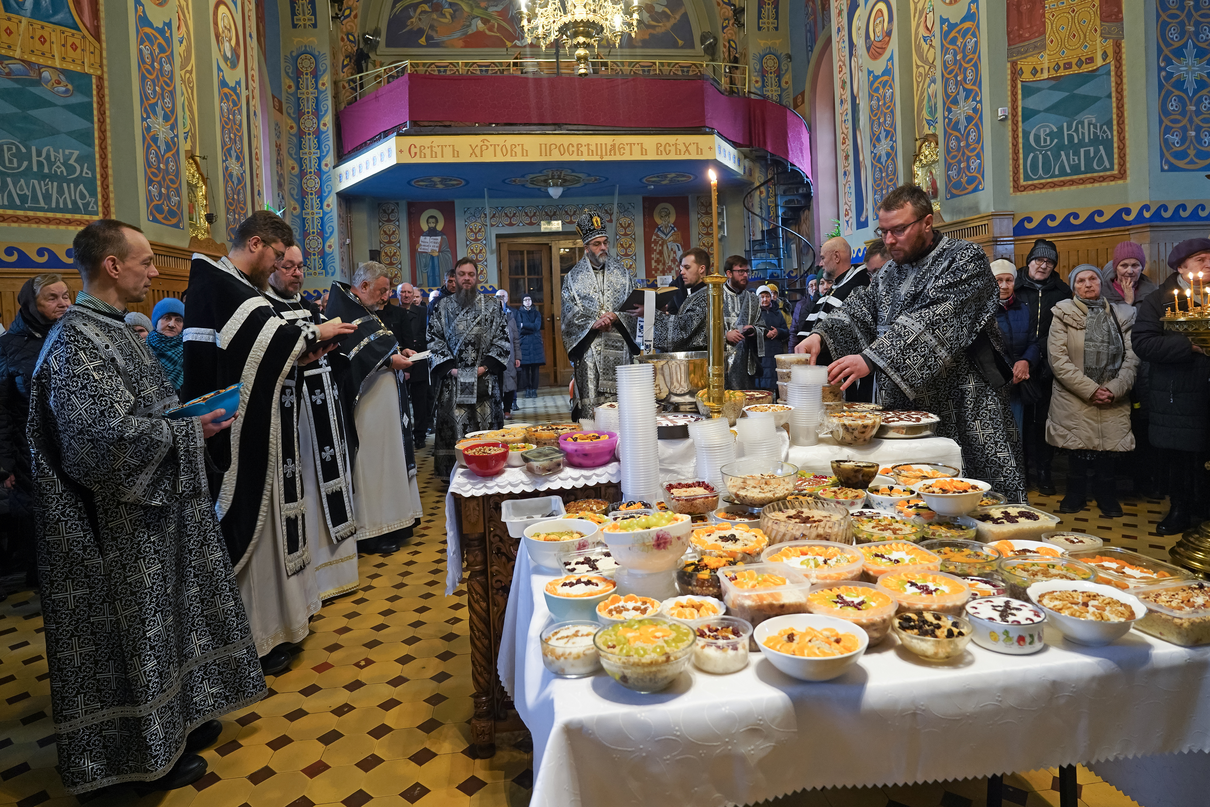 Liturgy of the Presanctified Gifts in St. Nicholas Cathedral in Białystok 