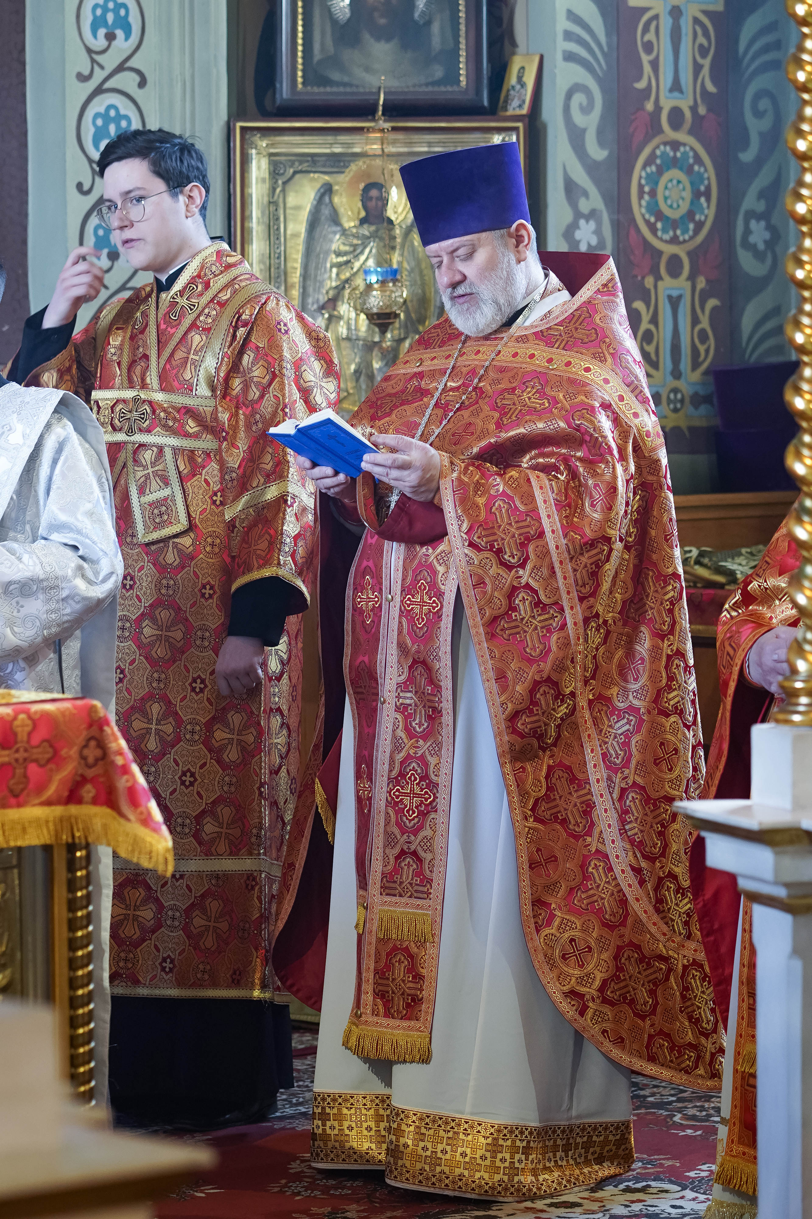 The Divine Liturgy on Sunday of the Adoration of the Holy Cross i St. Nicholas Cathedral, Białystok