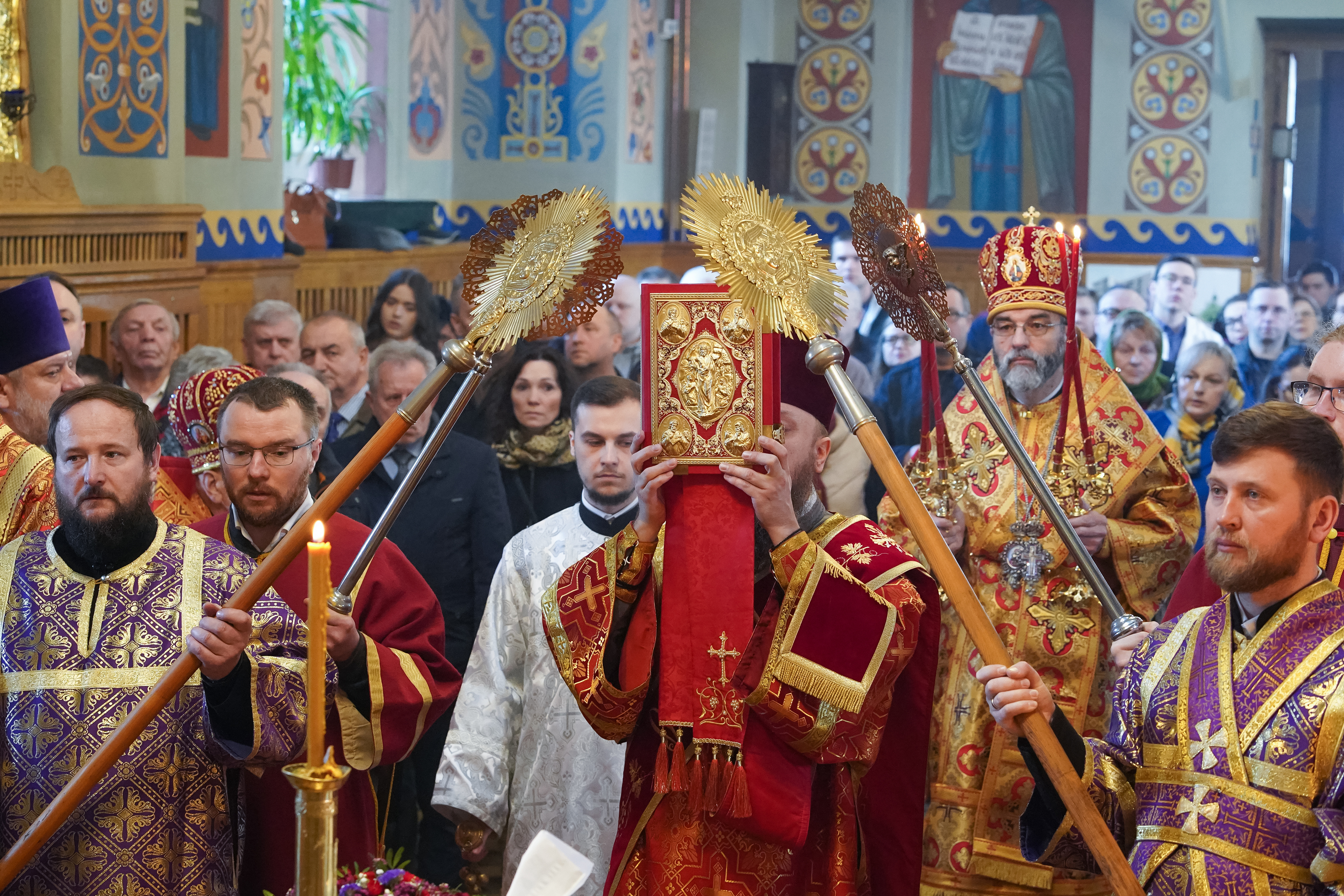 The Divine Liturgy on Sunday of the Adoration of the Holy Cross i St. Nicholas Cathedral, Białystok