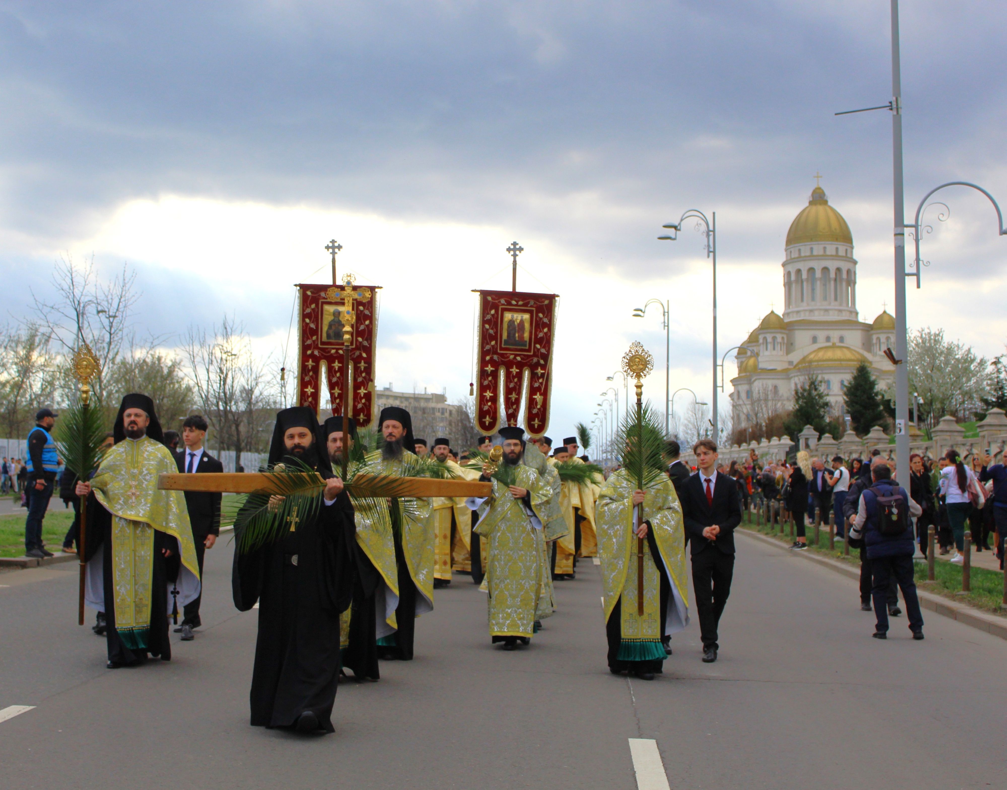 Palm pilgrimage in Romania