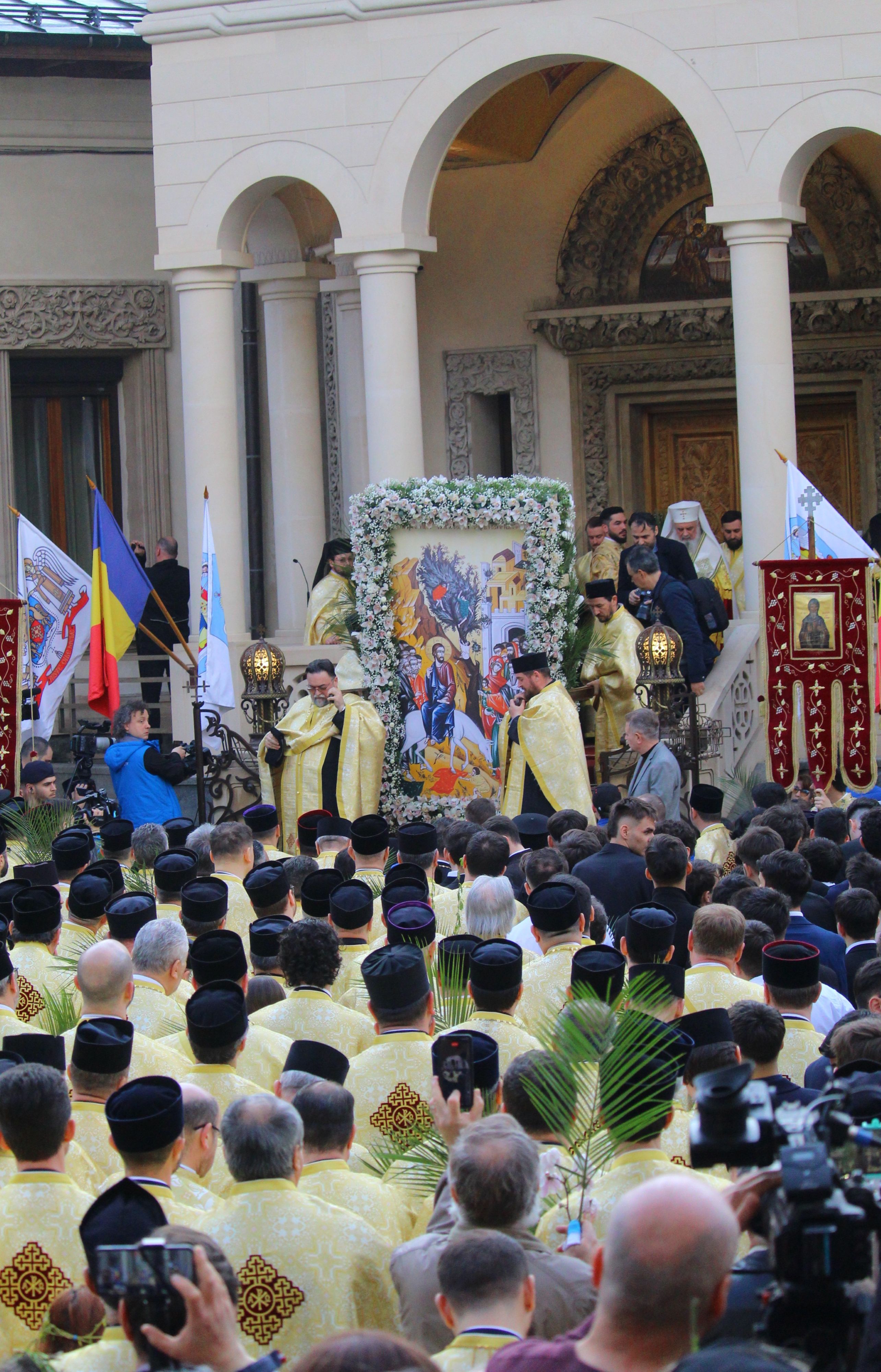 Palm pilgrimage in Romania