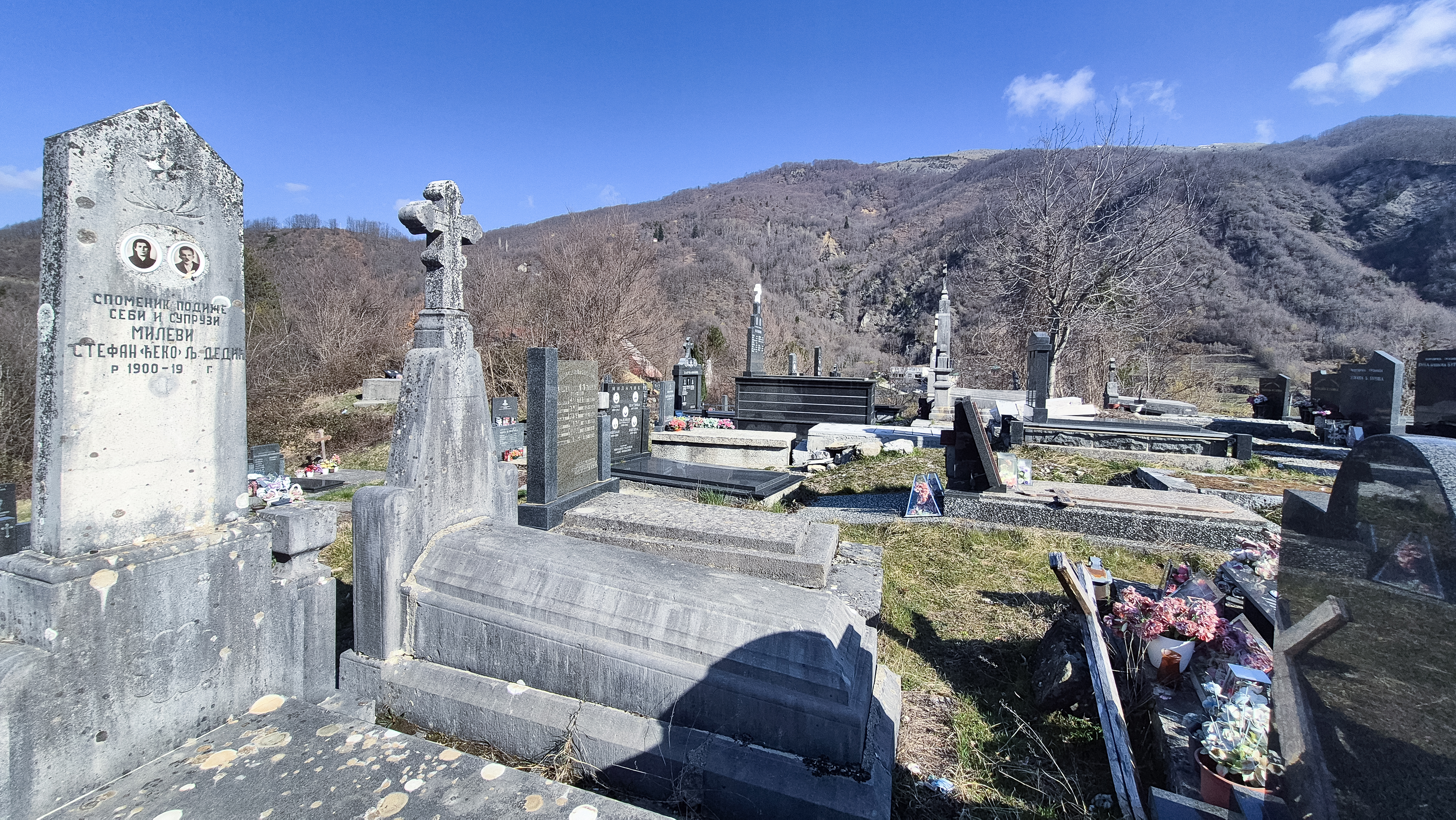 The cementary in Brskut 