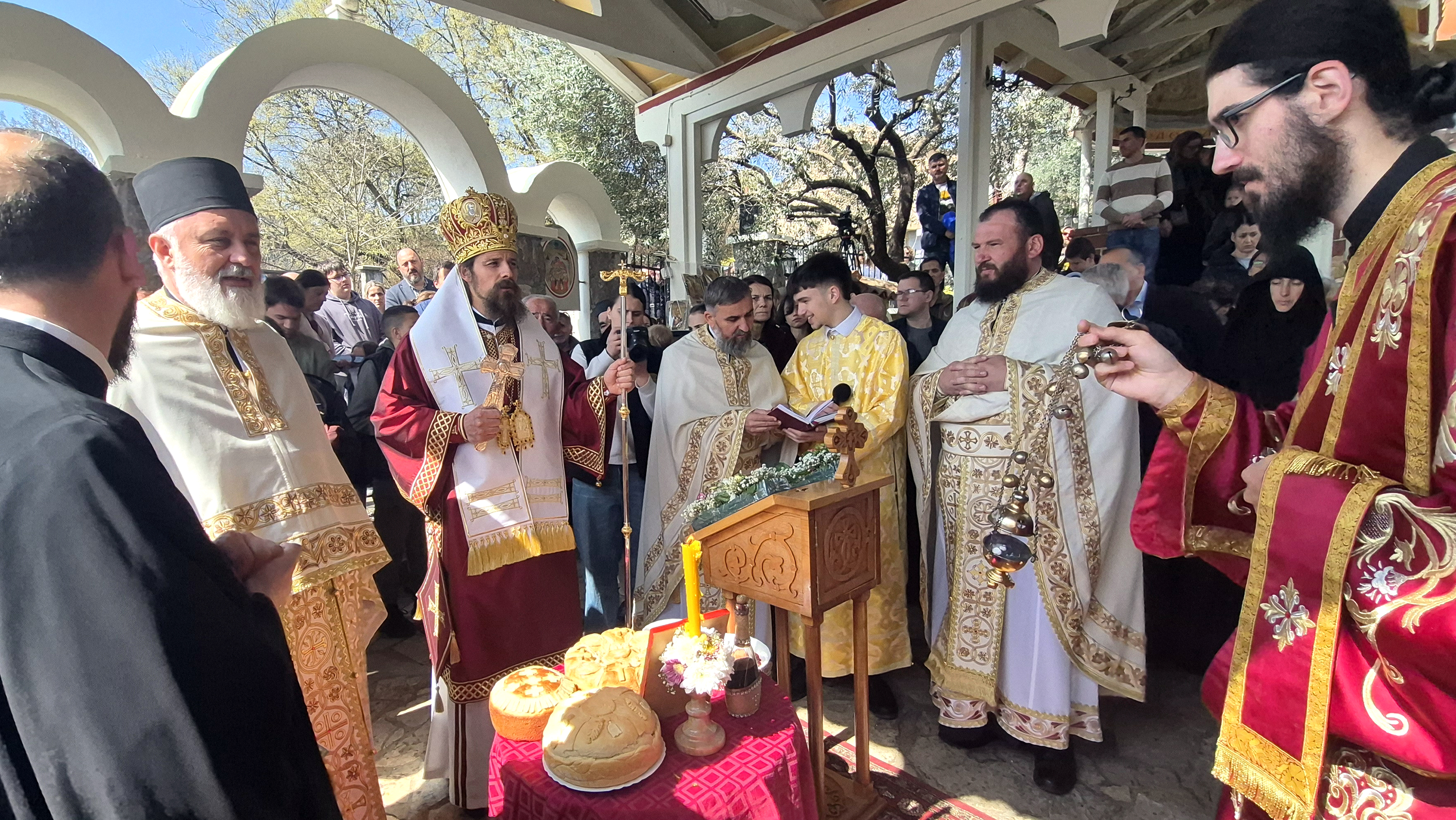 The patronal feast of Mimisici martyrs in Podgorica