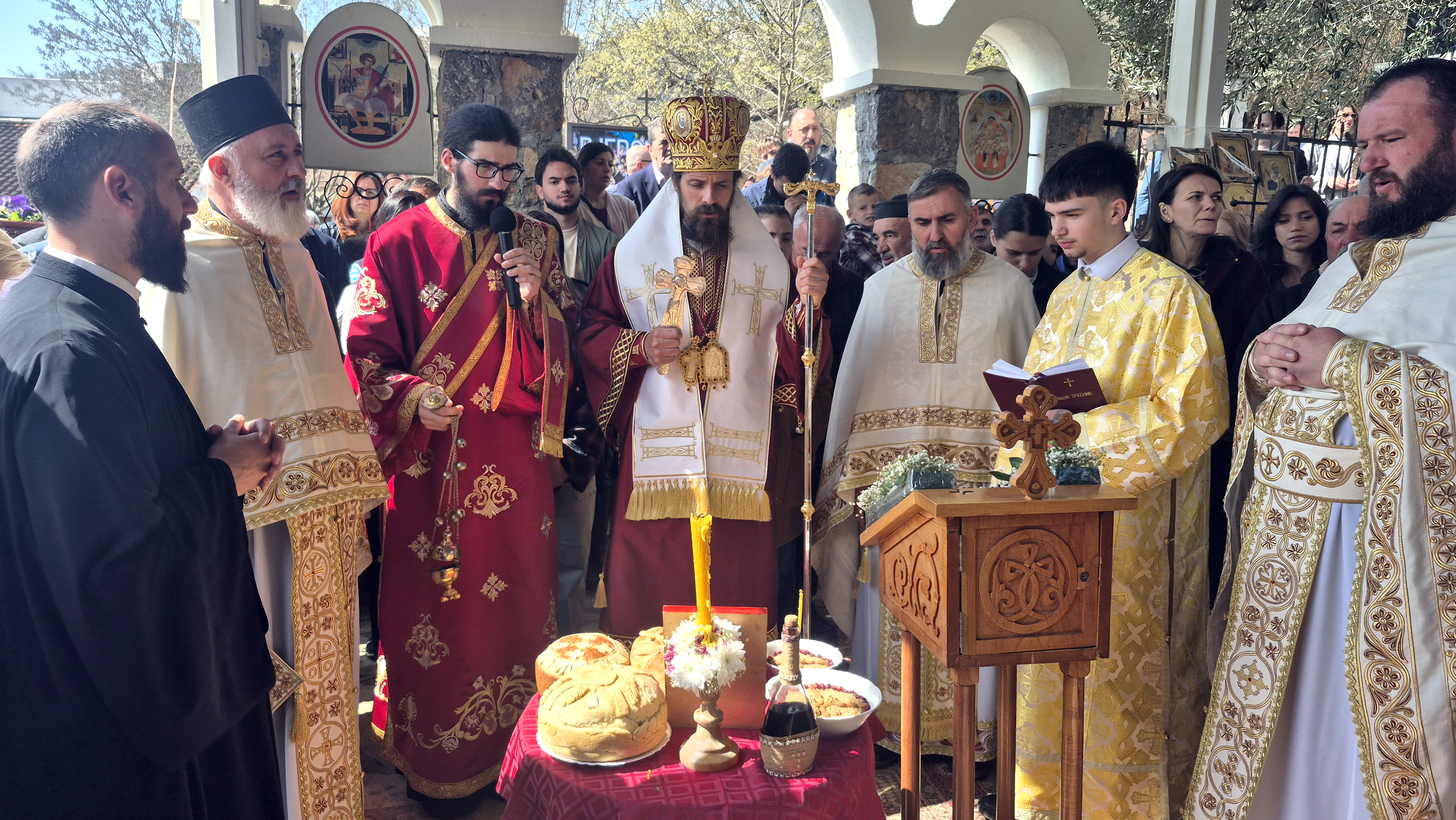 The patronal feast of Mimisici martyrs in Podgorica