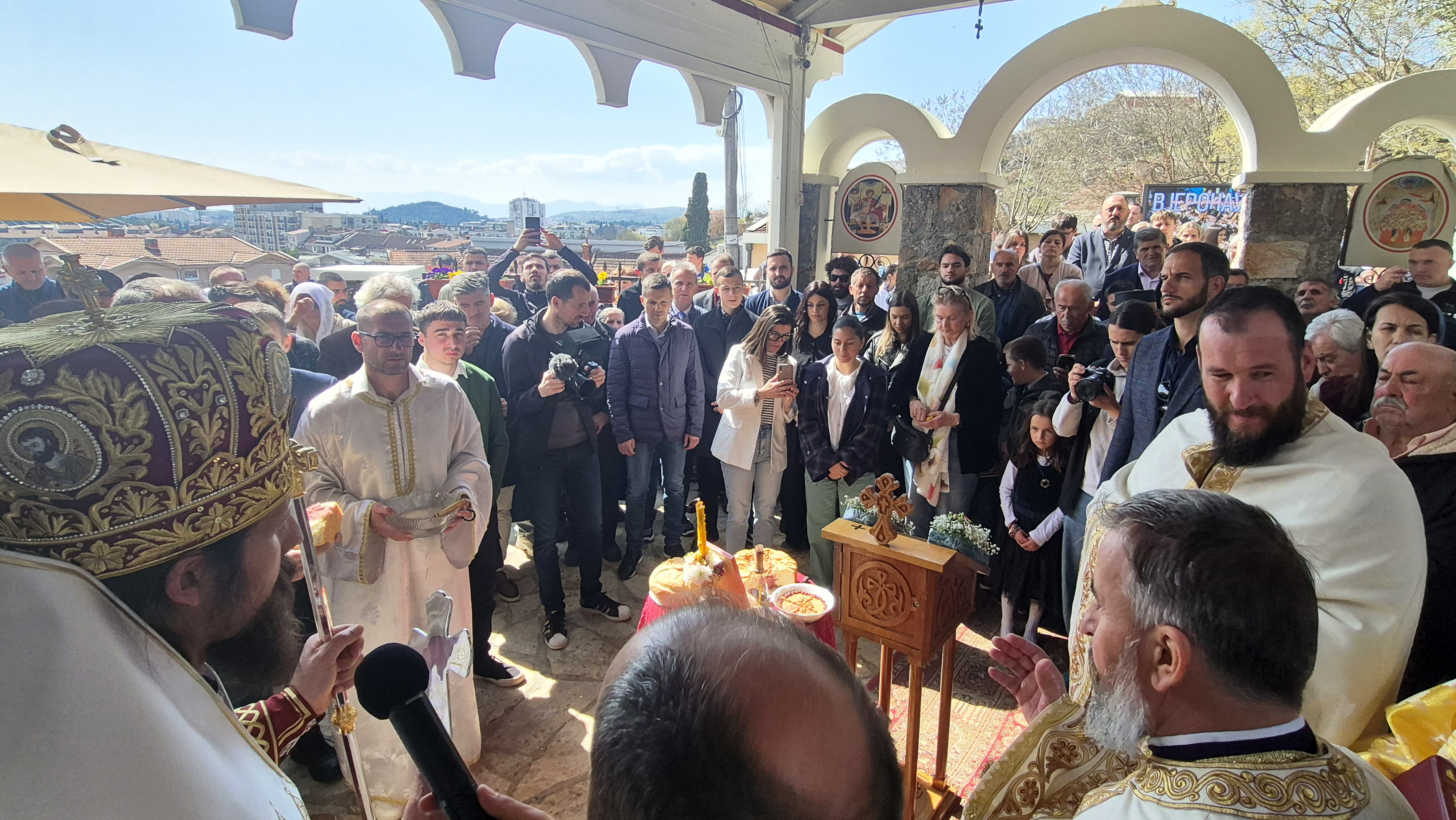 The patronal feast of Mimisici martyrs in Podgorica
